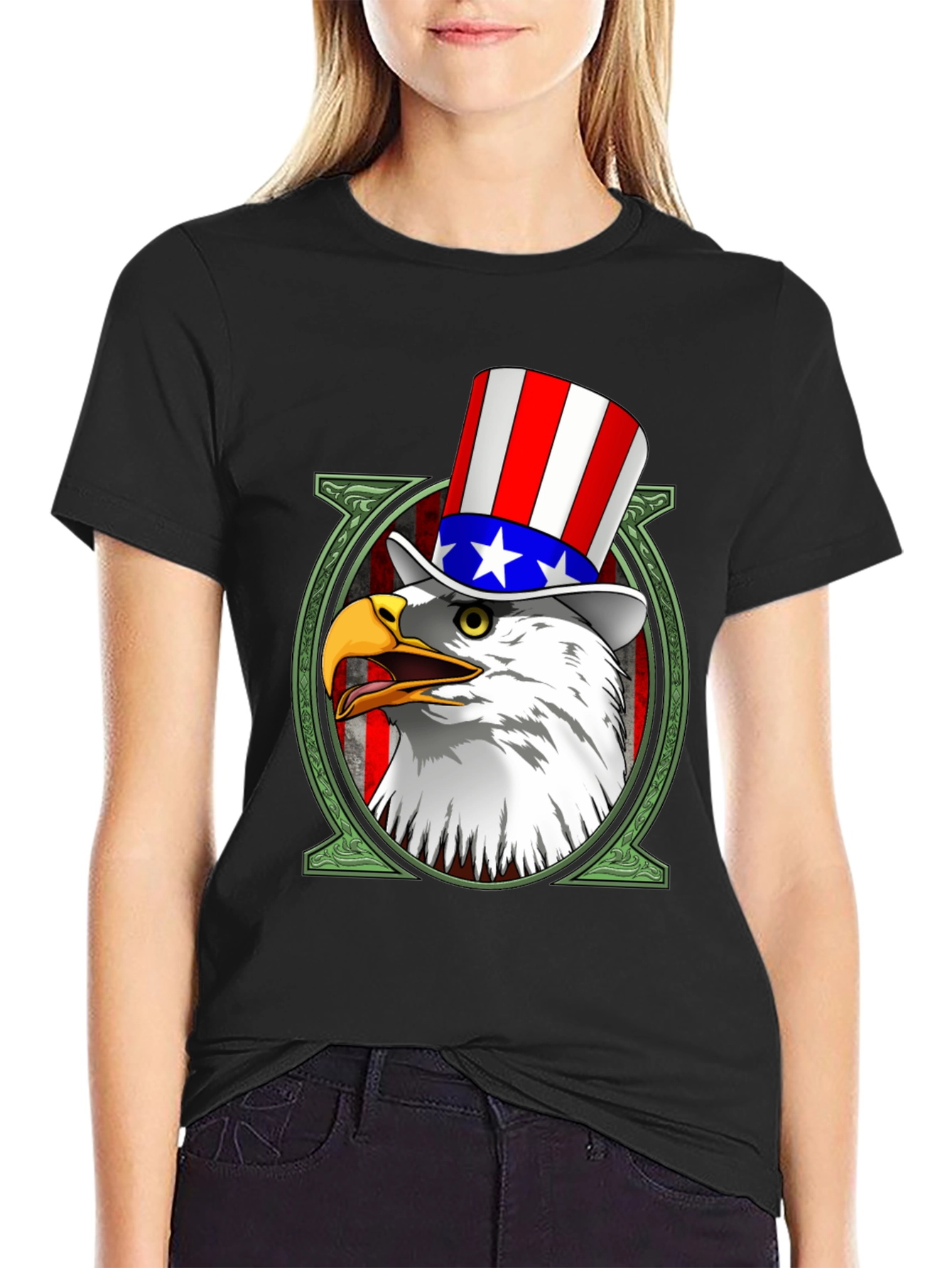 Patriotic Eagle T-Shirt - USA Pride