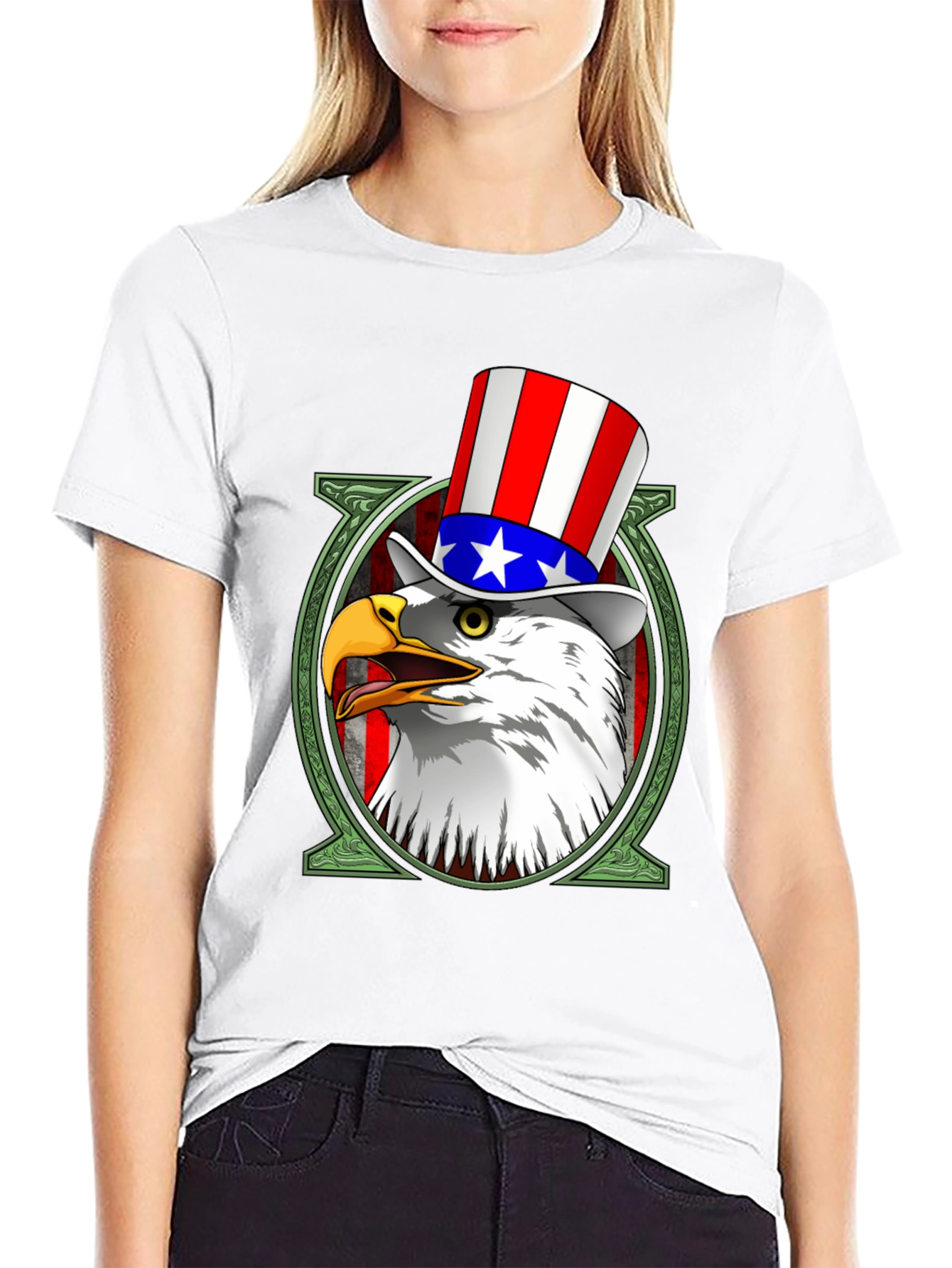 Patriotic Eagle T-Shirt - USA Pride