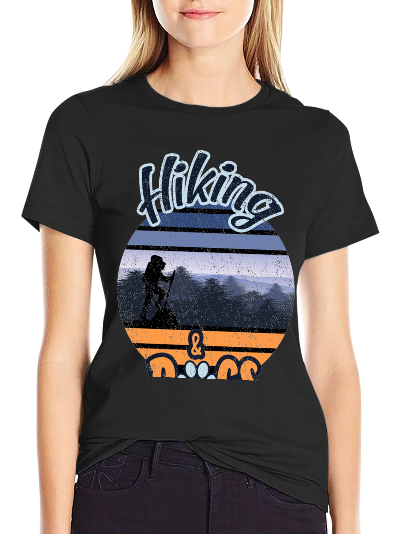 Hiking & Dogs Graphic Tee