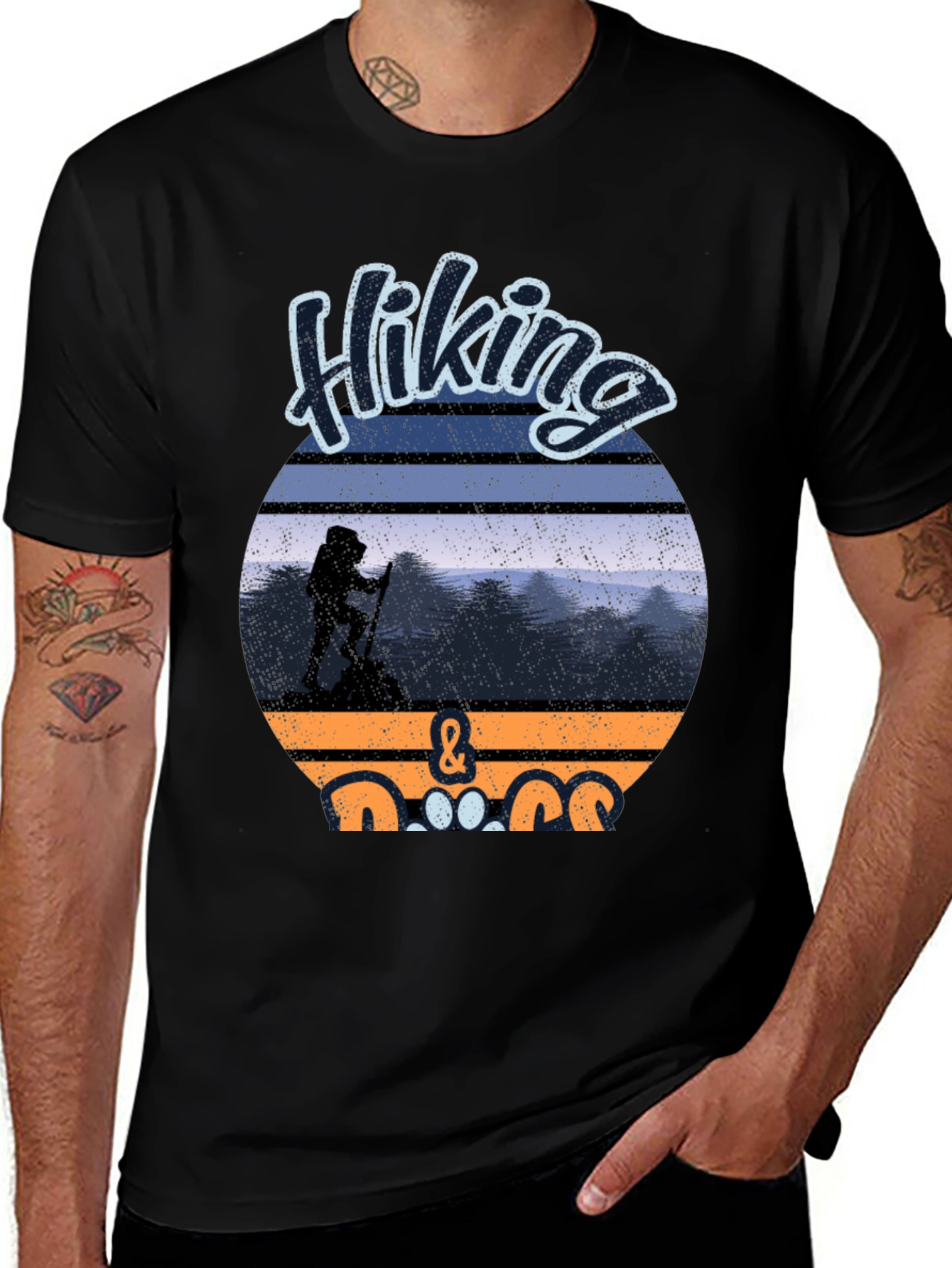 Hiking & Dogs Graphic Tee