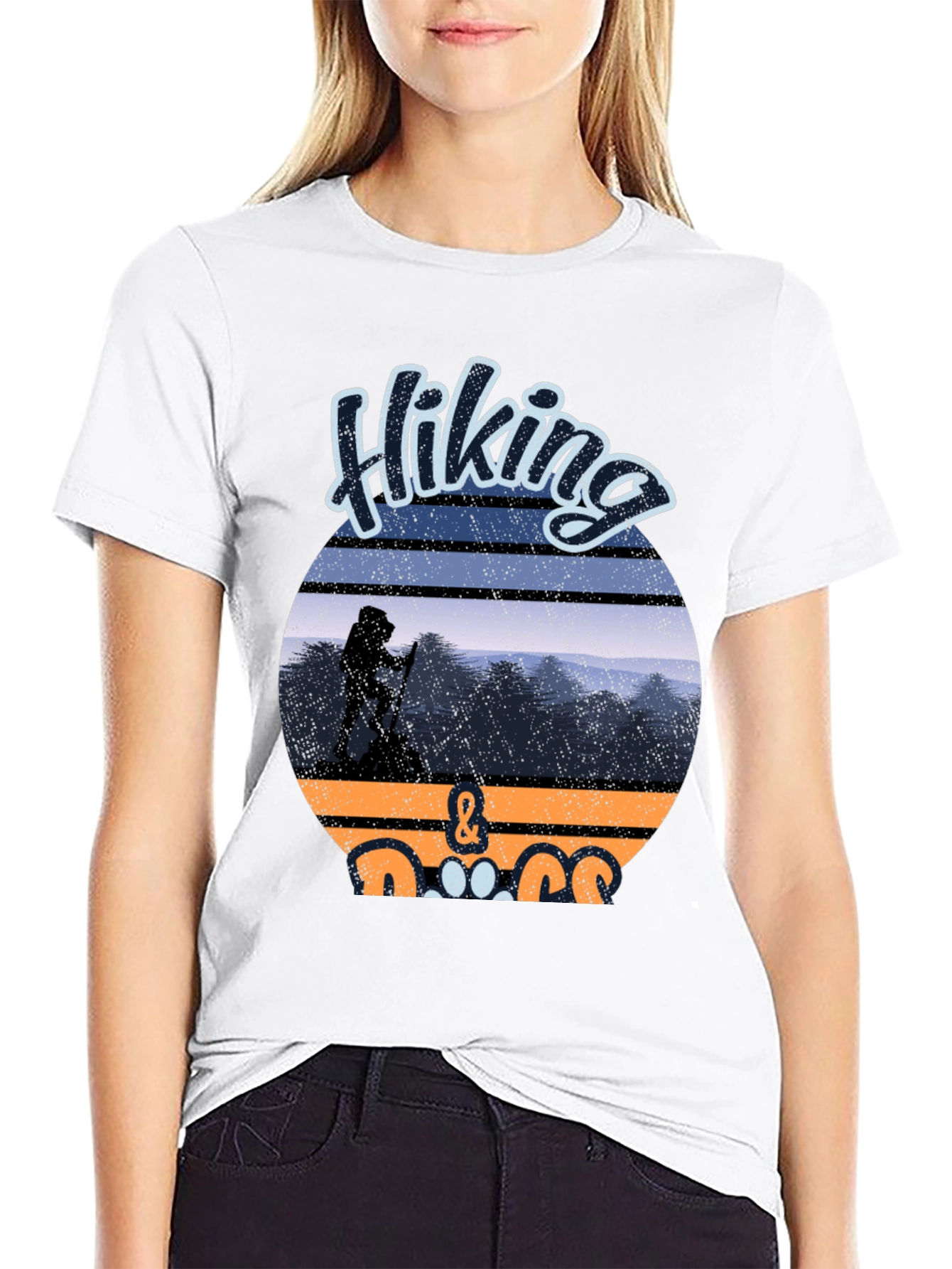 Hiking & Dogs Graphic Tee