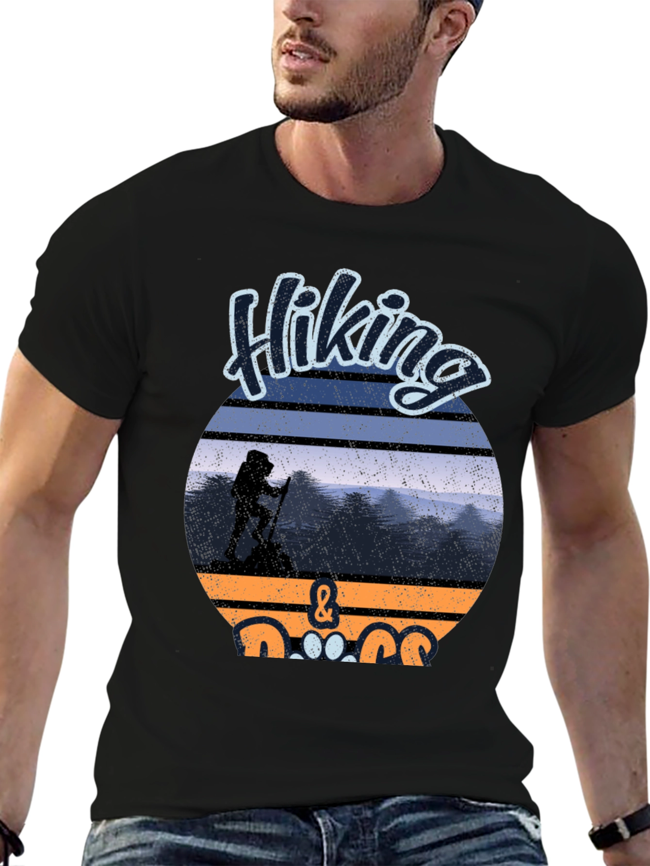 Hiking & Dogs Graphic Tee