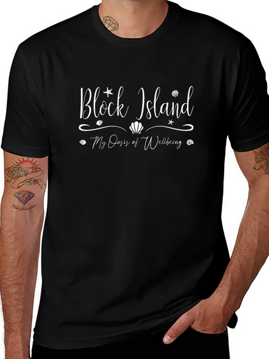 Block Island My Oasis of Wellbeing T-Shirt