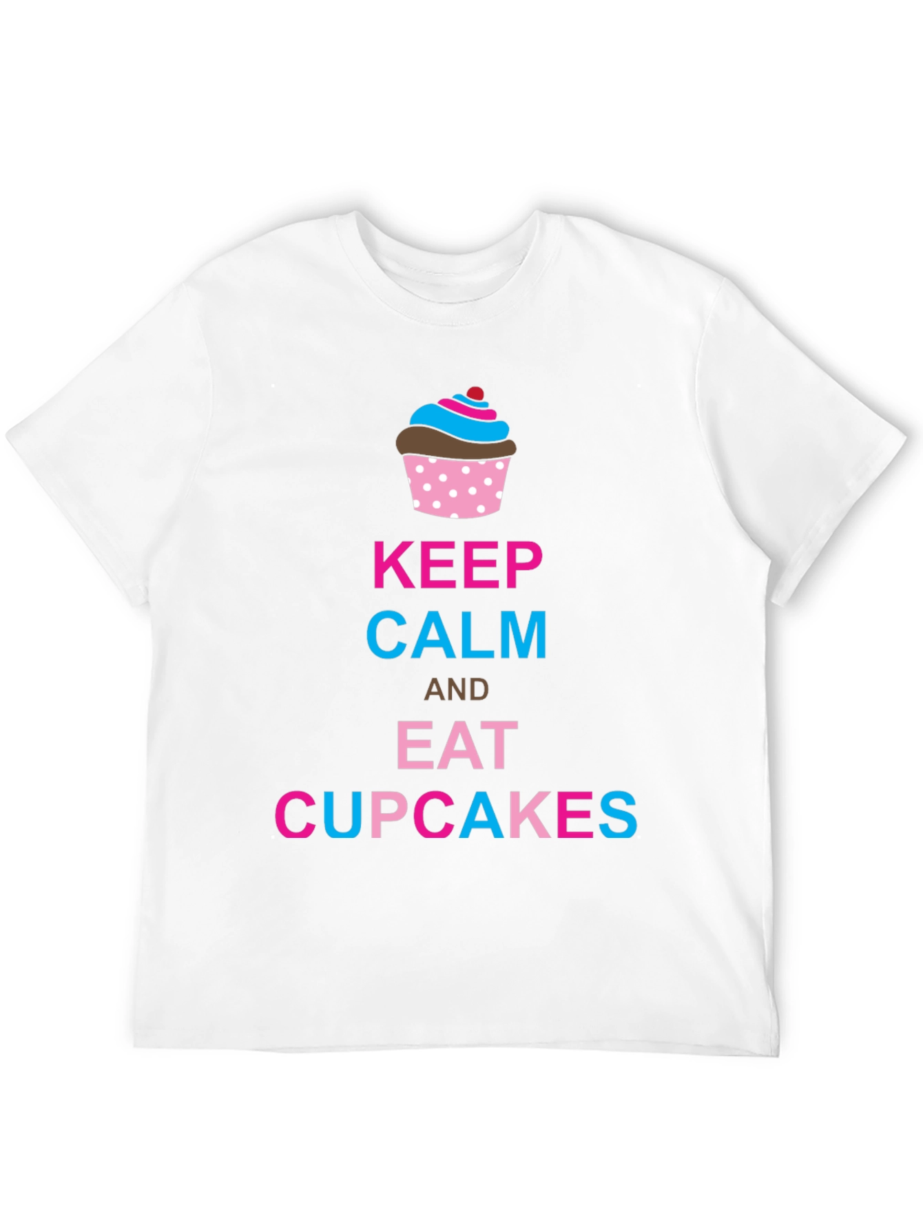 Keep Calm & Eat Cupcakes Graphic Tee