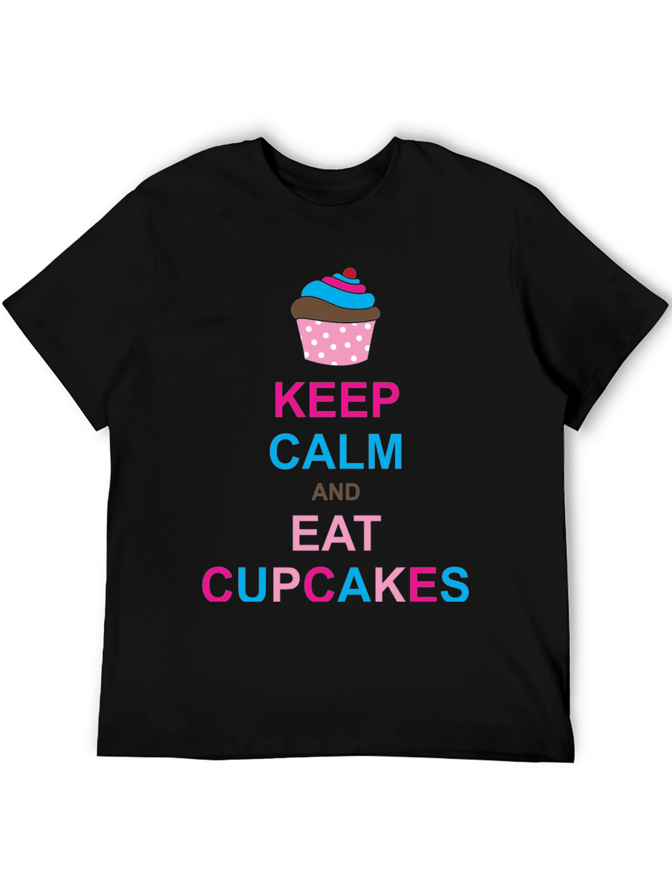 Keep Calm & Eat Cupcakes Graphic Tee