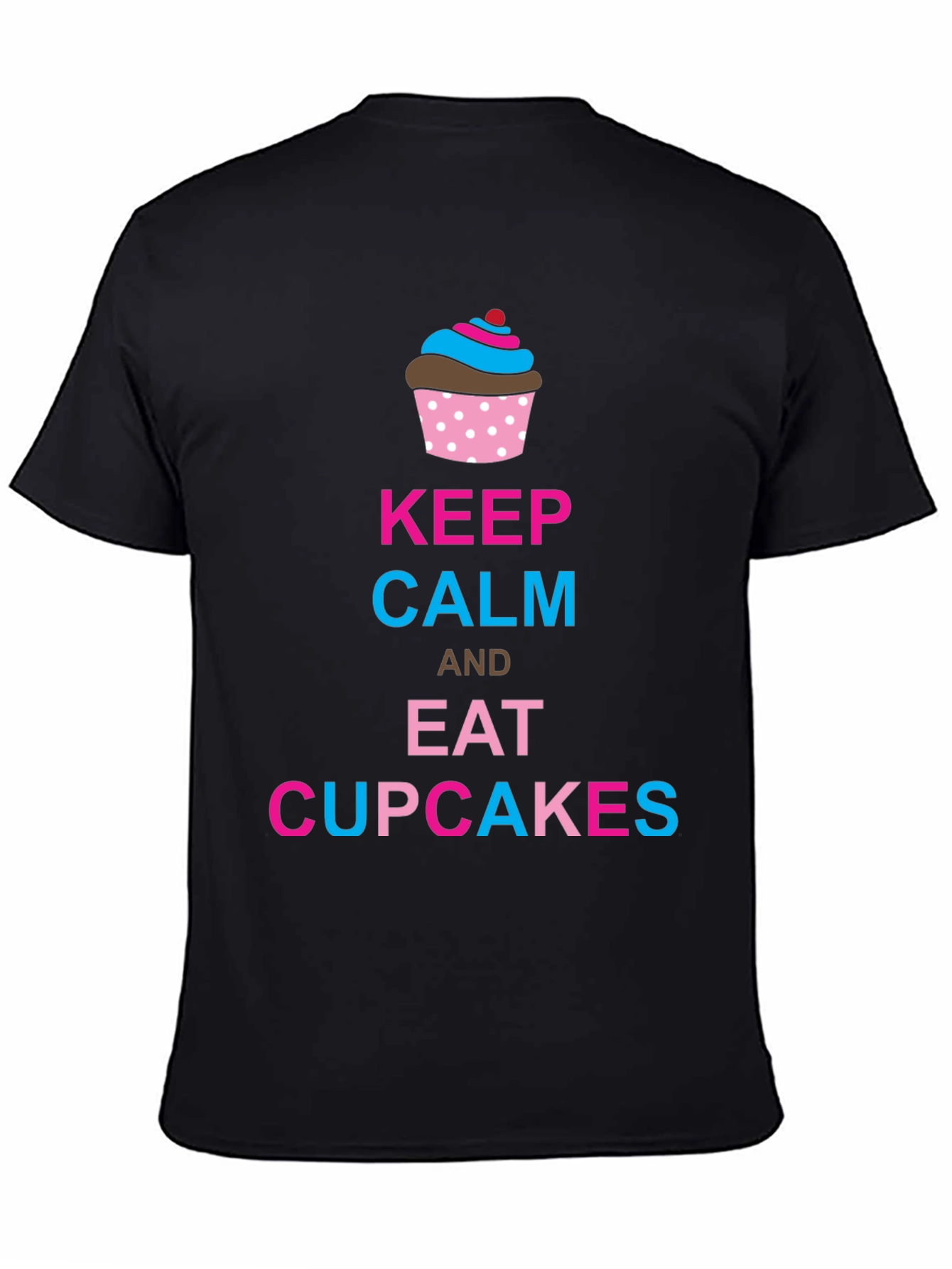 Keep Calm & Eat Cupcakes Graphic Tee