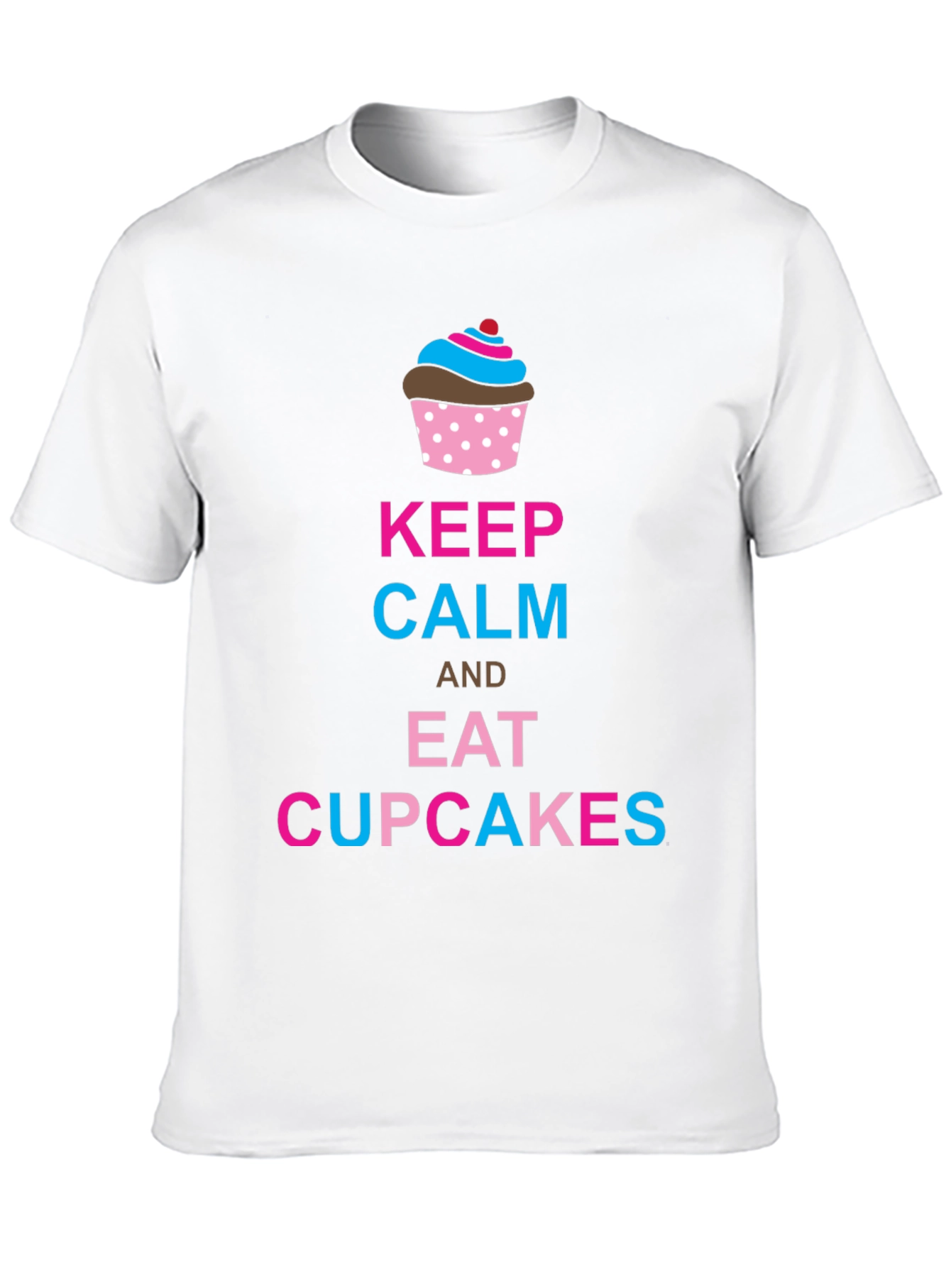 Keep Calm & Eat Cupcakes Graphic Tee