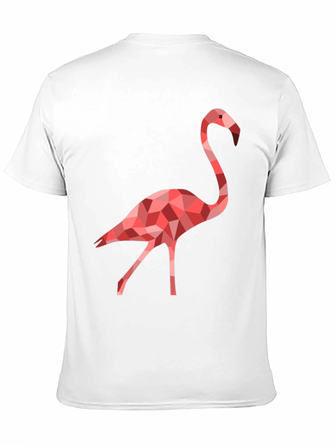 Geometric Flamingo Graphic T-Shirt