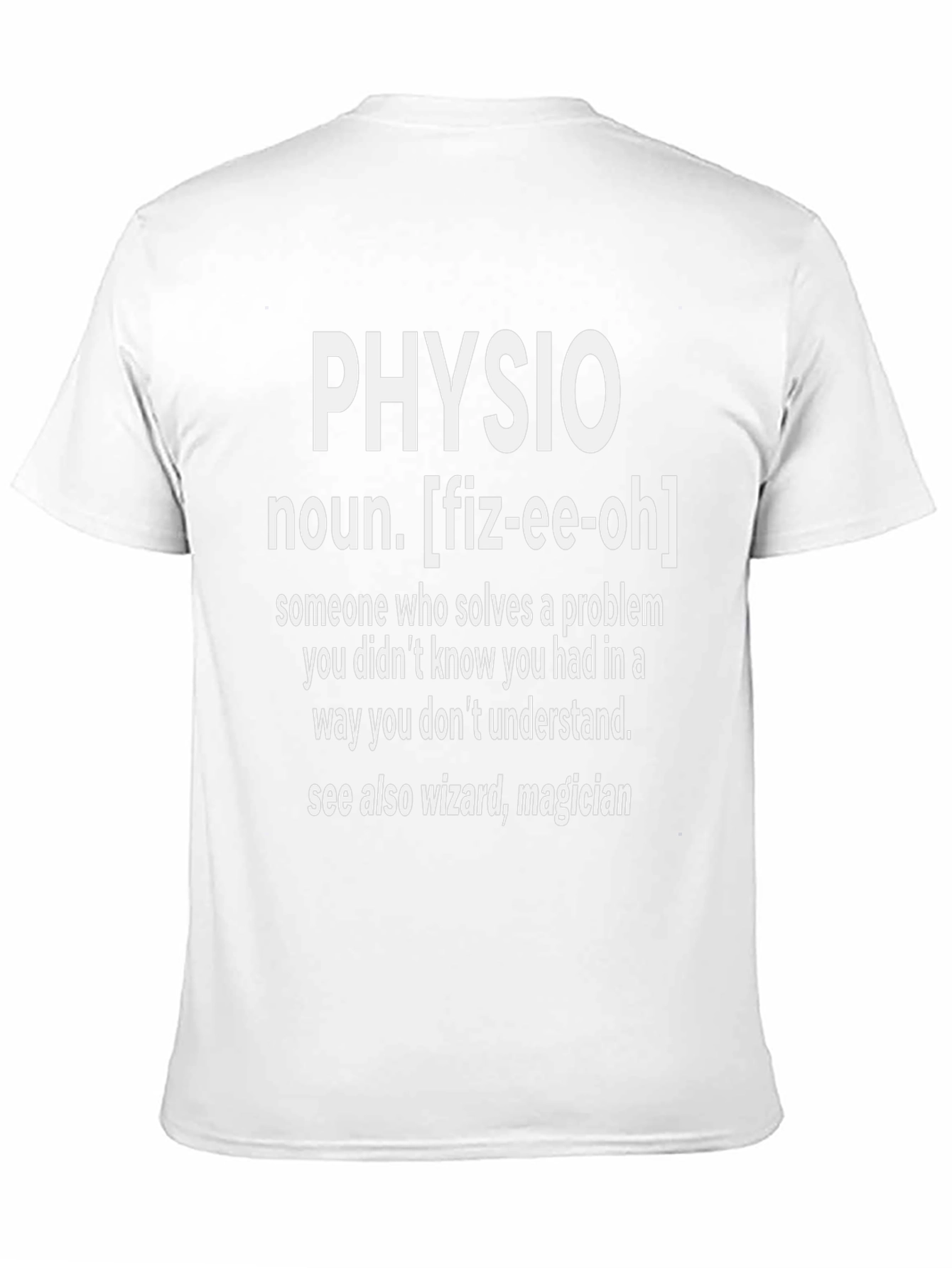 Physio Definition Black T-Shirt