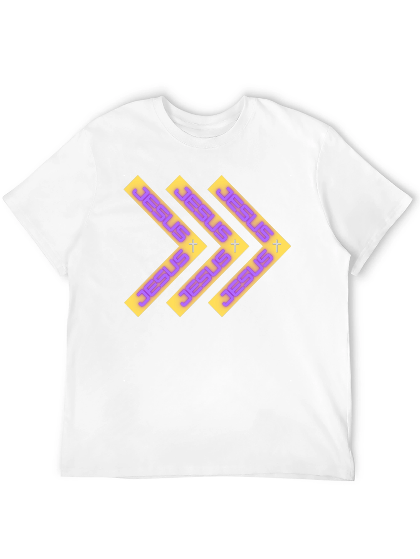 Jesus Arrows Graphic Print Tee