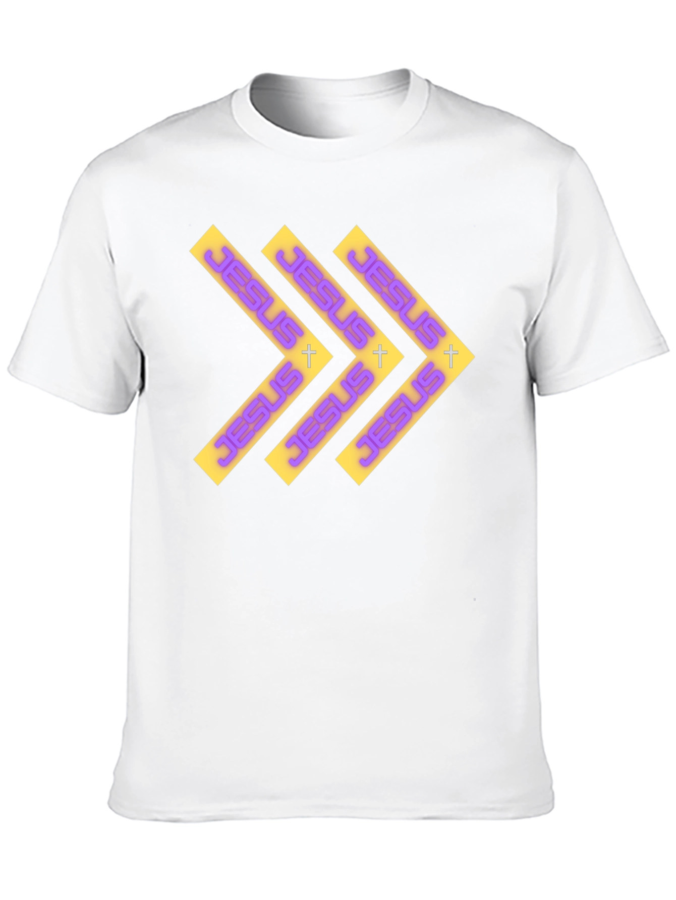Jesus Arrows Graphic Print Tee