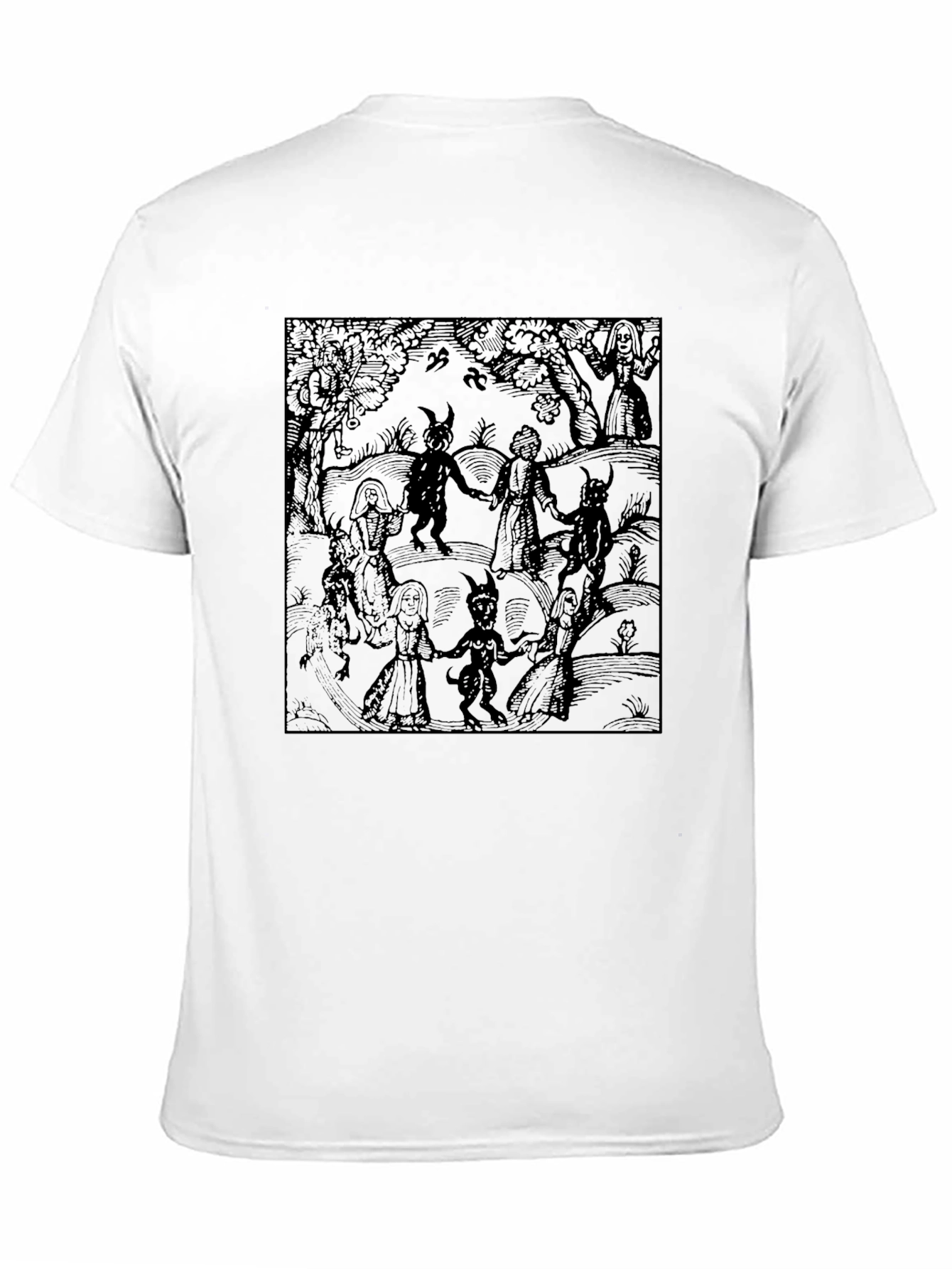 Dark Dance Graphic Tee - Unisex Black T-Shirt