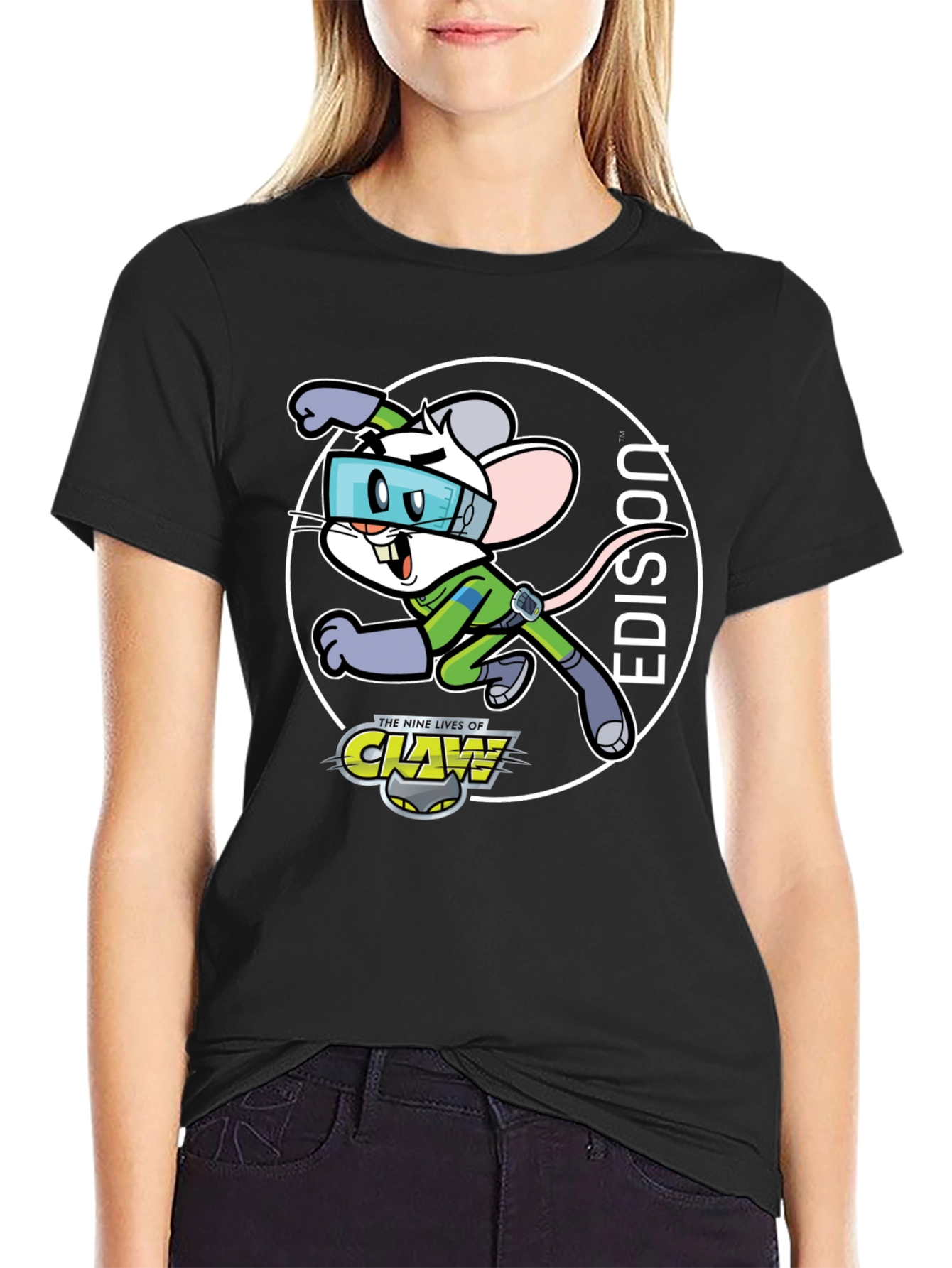 Edison Claw Cartoon T-Shirt
