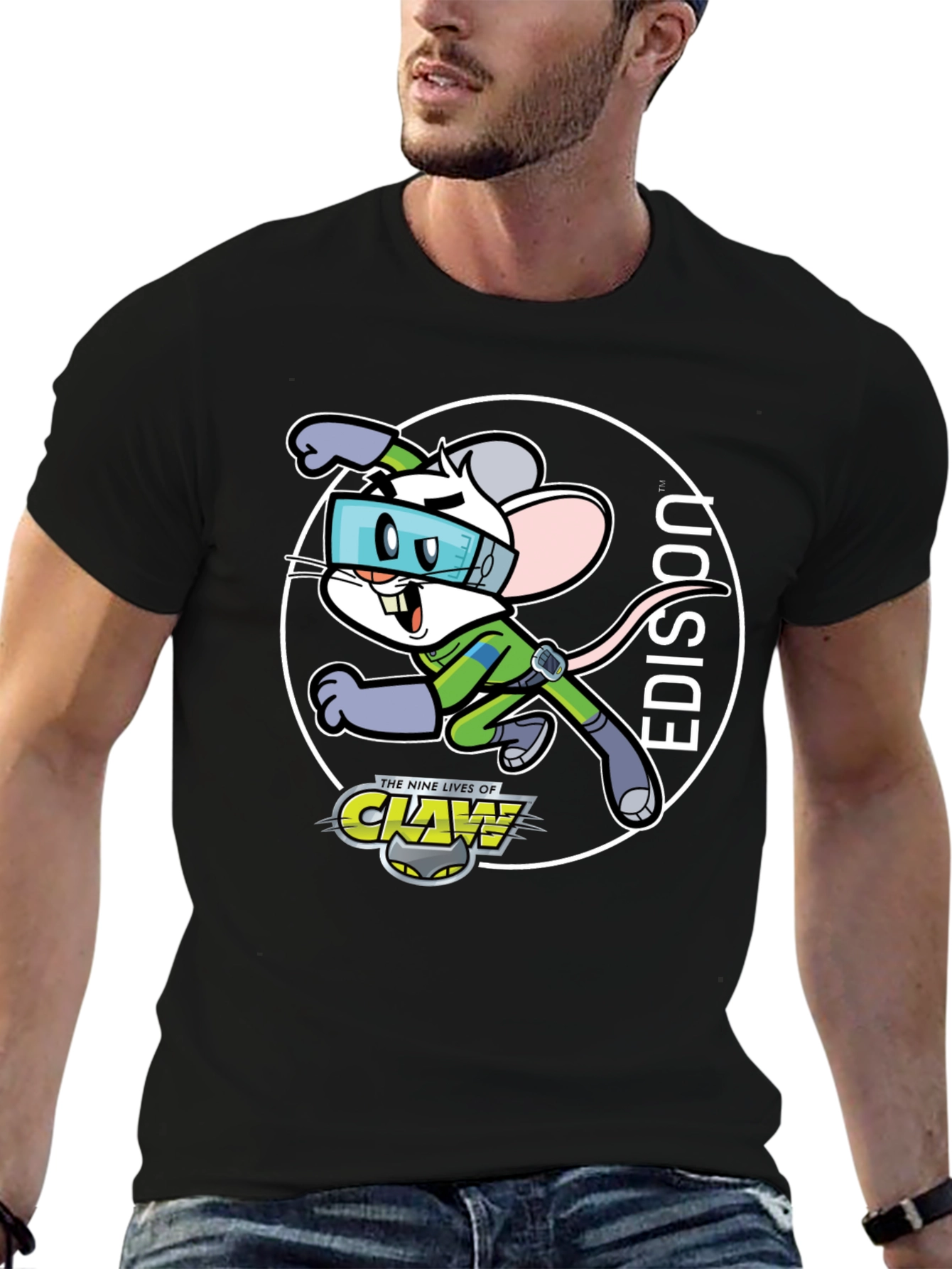 Edison Claw Cartoon T-Shirt