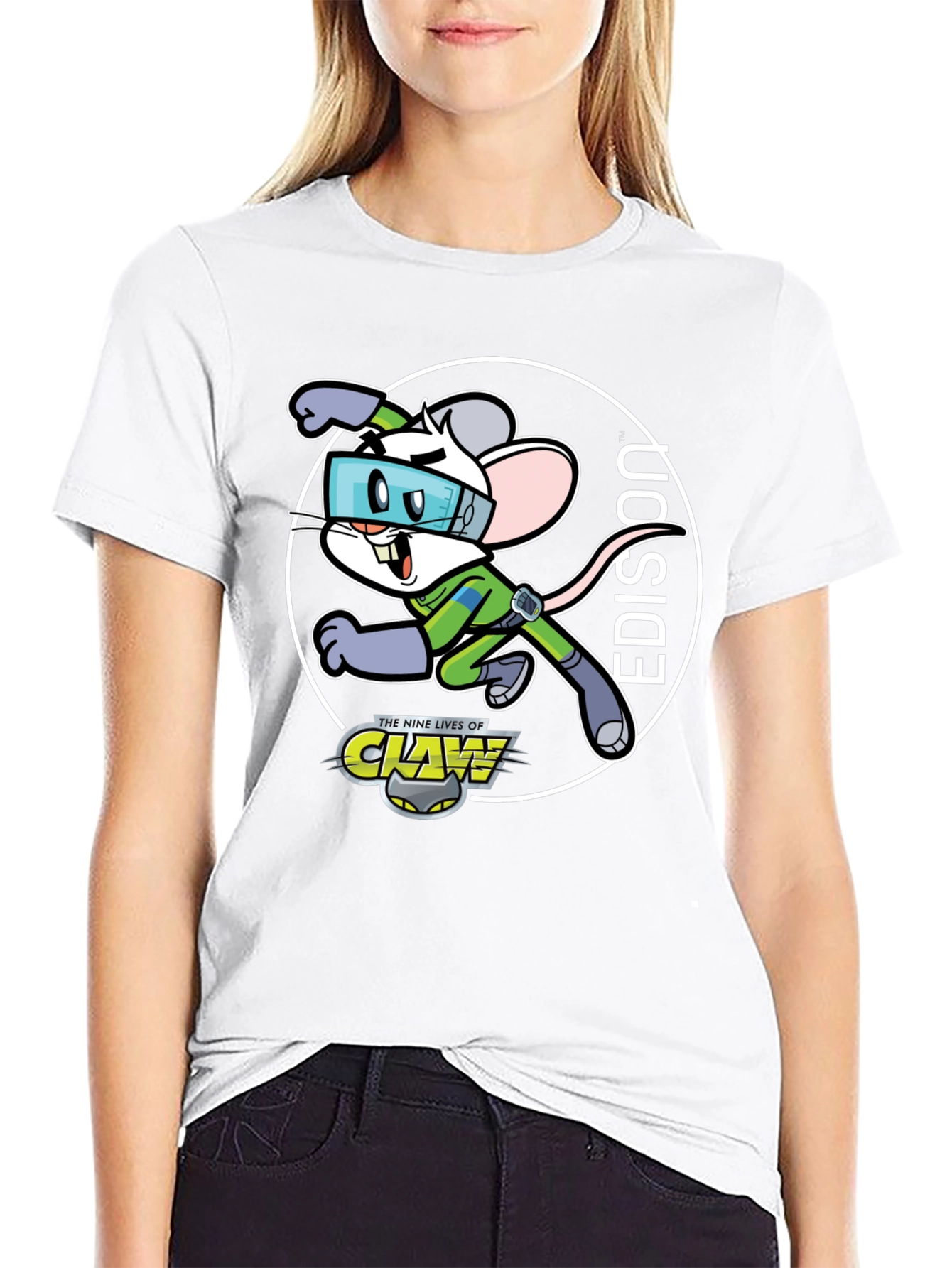 Edison Claw Cartoon T-Shirt