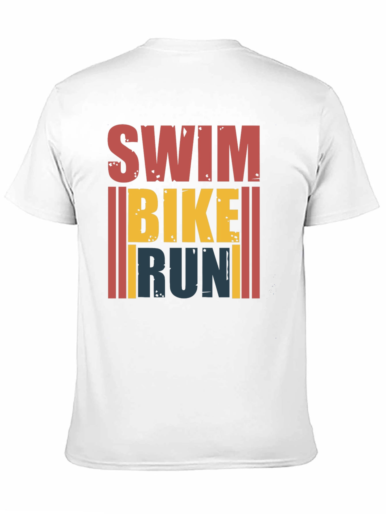 Swim Bike Run Triathlon T-Shirt