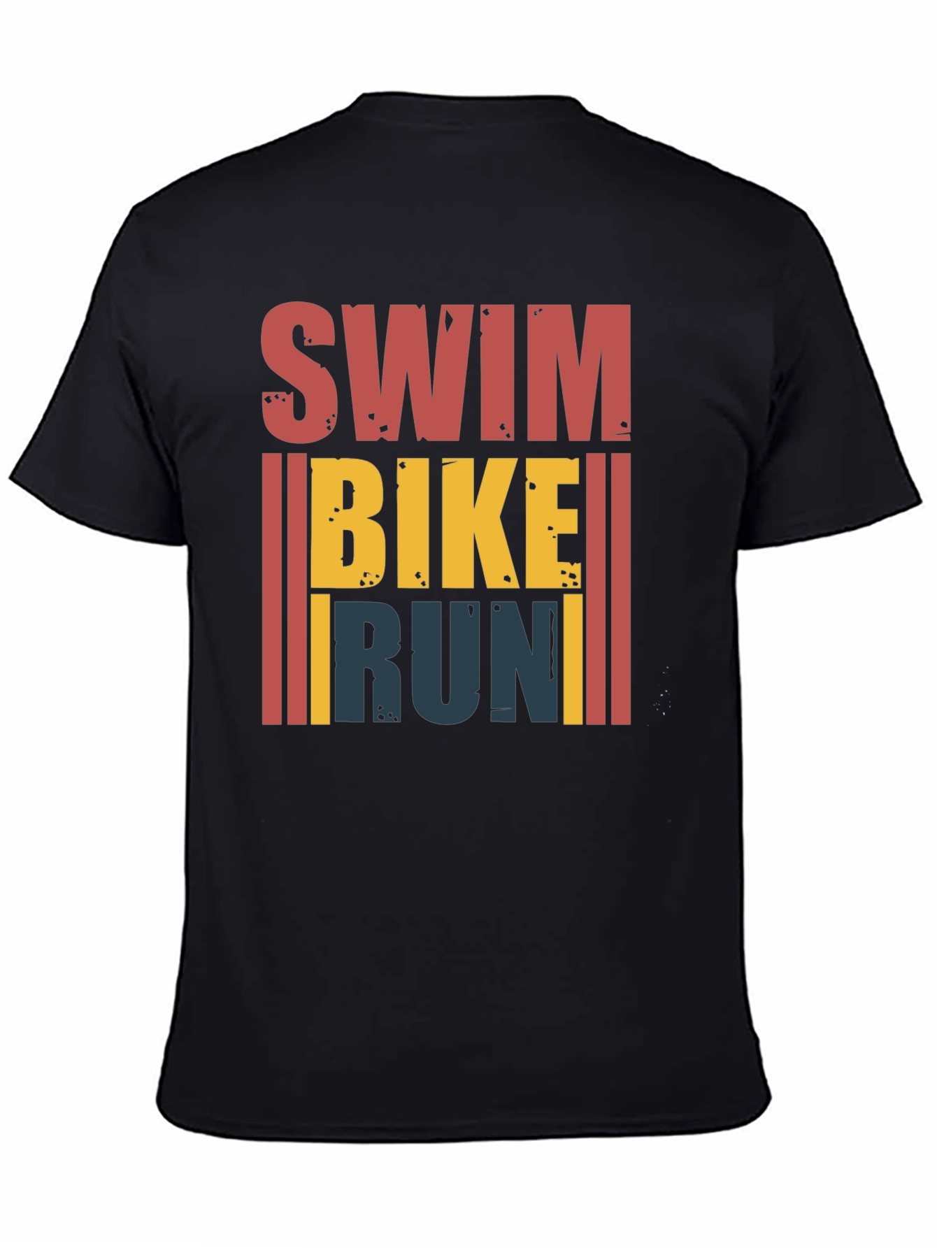 Swim Bike Run Triathlon T-Shirt
