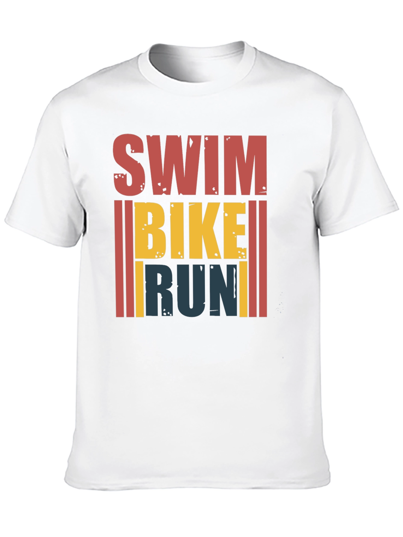 Swim Bike Run Triathlon T-Shirt