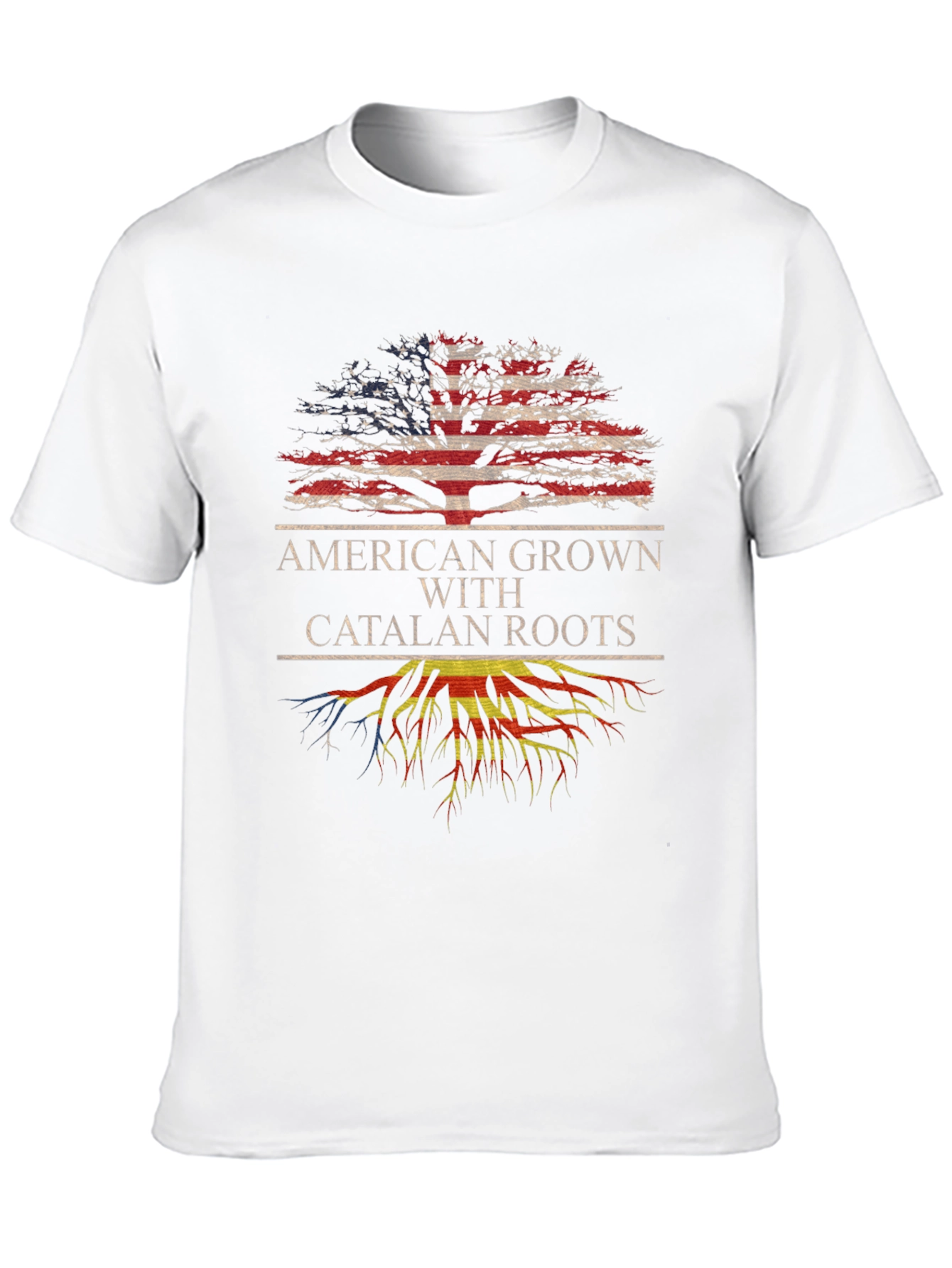American Grown Catalan Roots T-Shirt