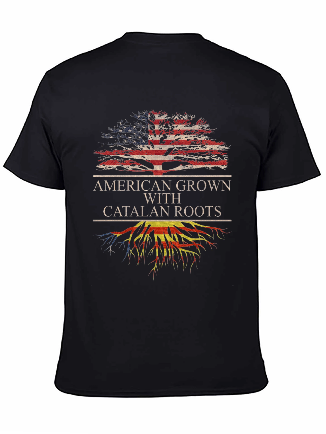 American Grown Catalan Roots T-Shirt