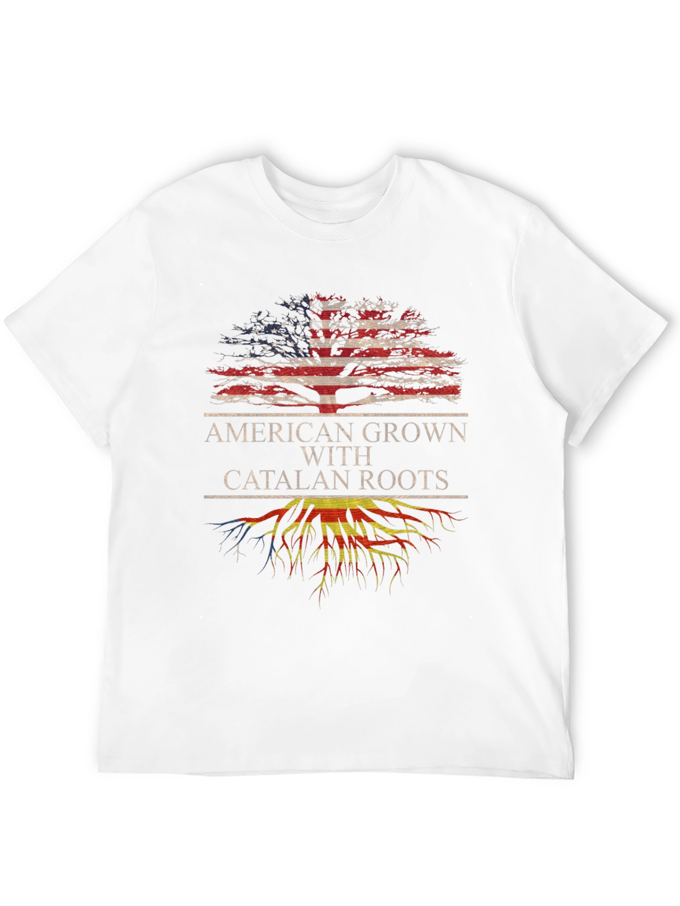 American Grown Catalan Roots T-Shirt