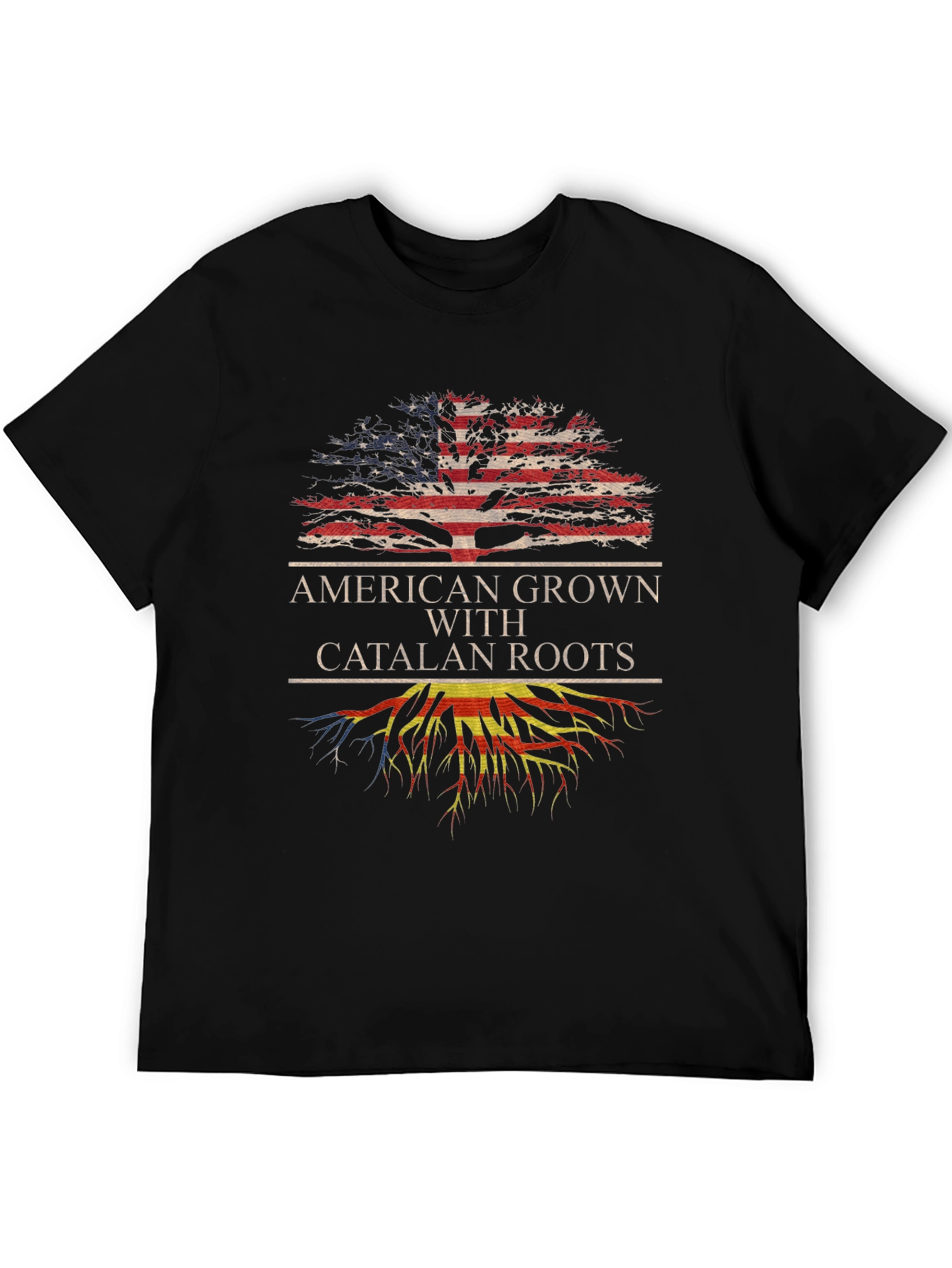 American Grown Catalan Roots T-Shirt
