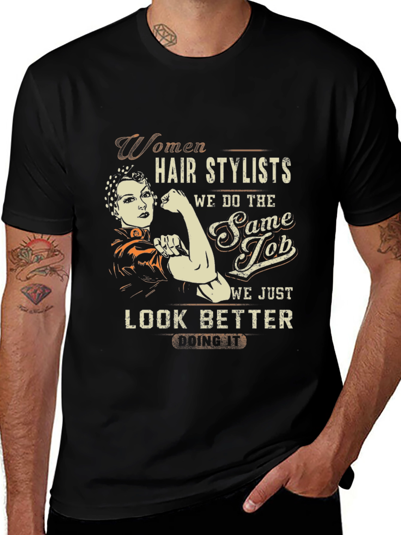 Women Hairstylist T-Shirt