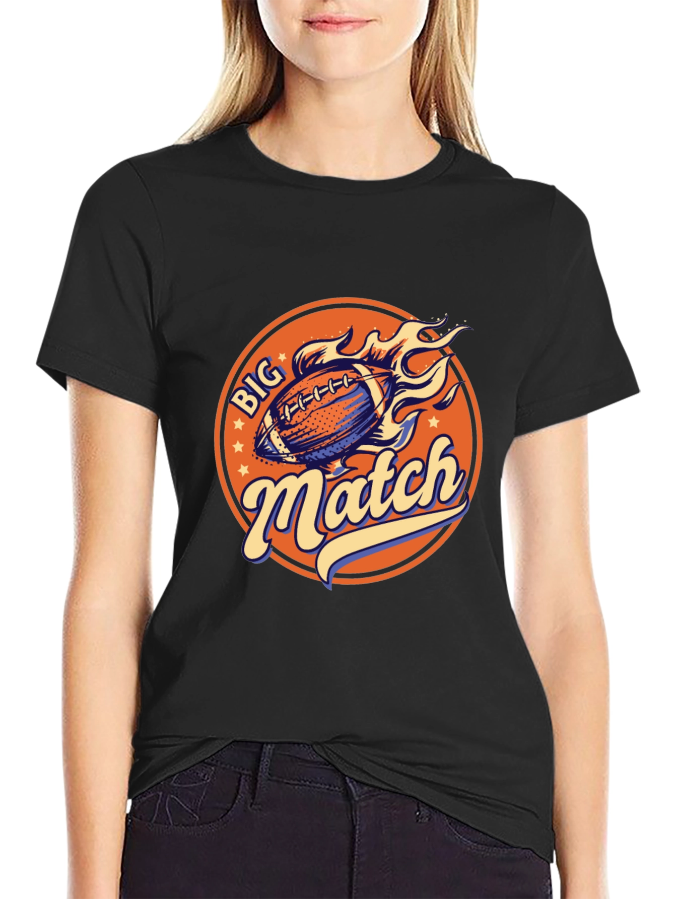 Big Match Football Graphic T-Shirt