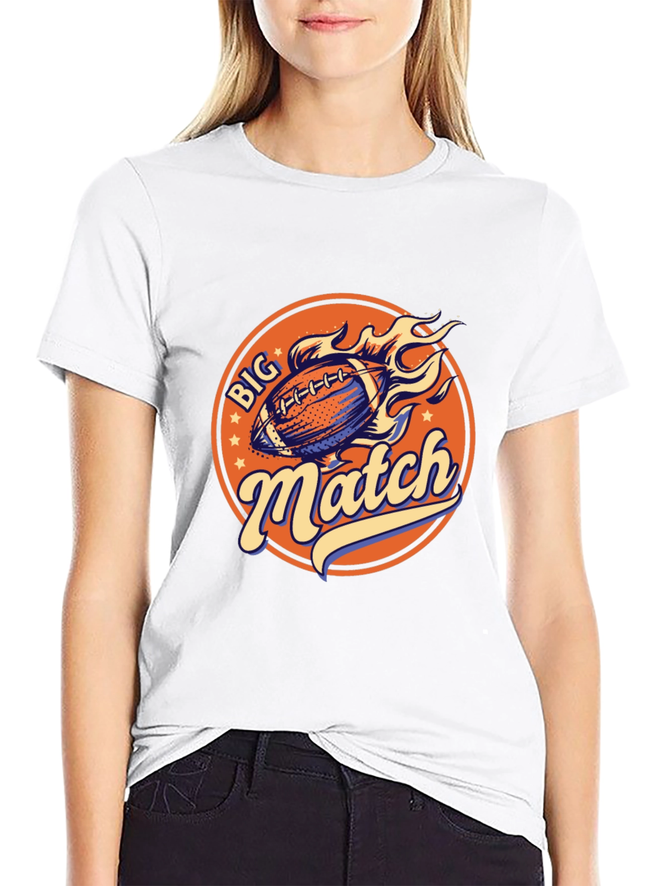Big Match Football Graphic T-Shirt