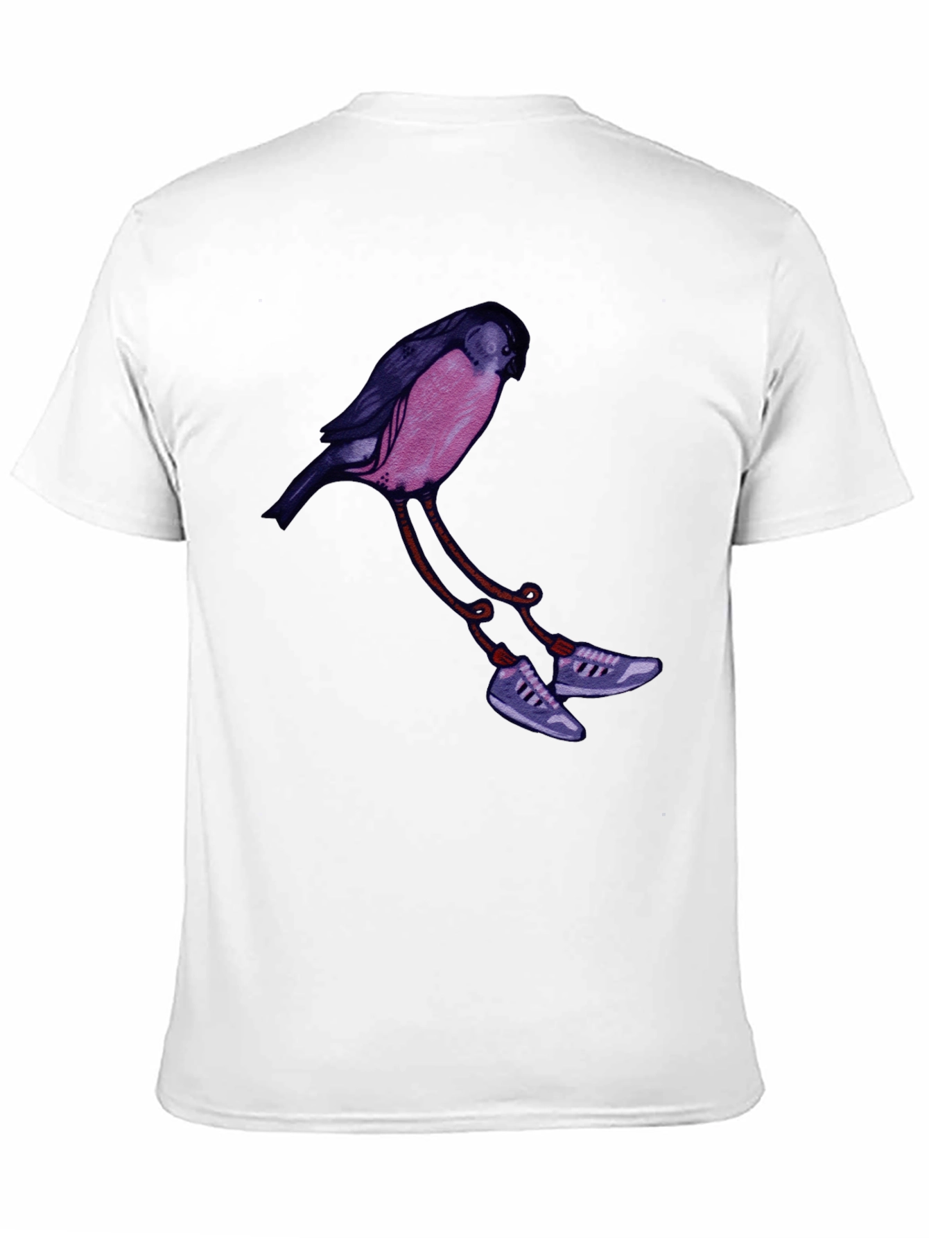 Bird in Sneakers Graphic Tee - Unique Streetwear