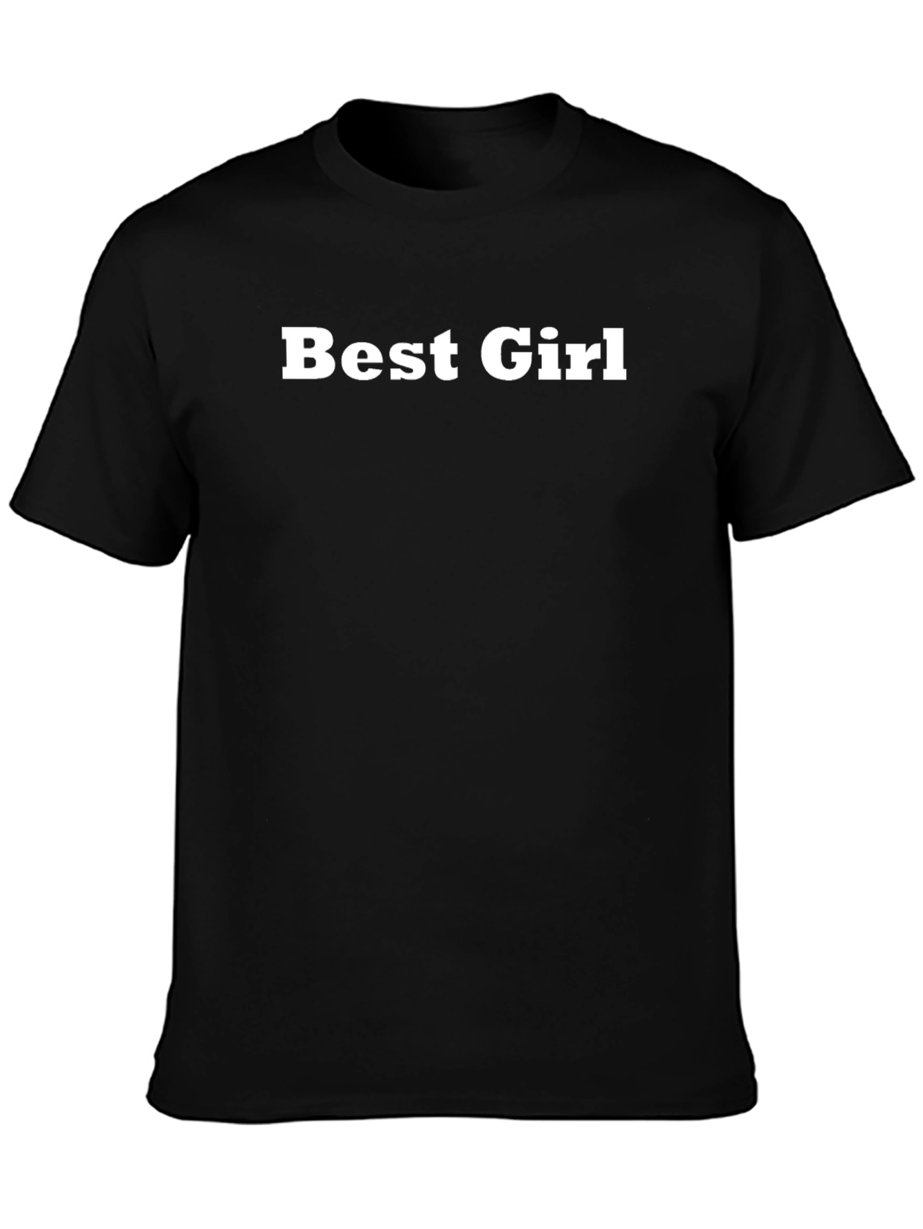 Best Girl Black T-Shirt
