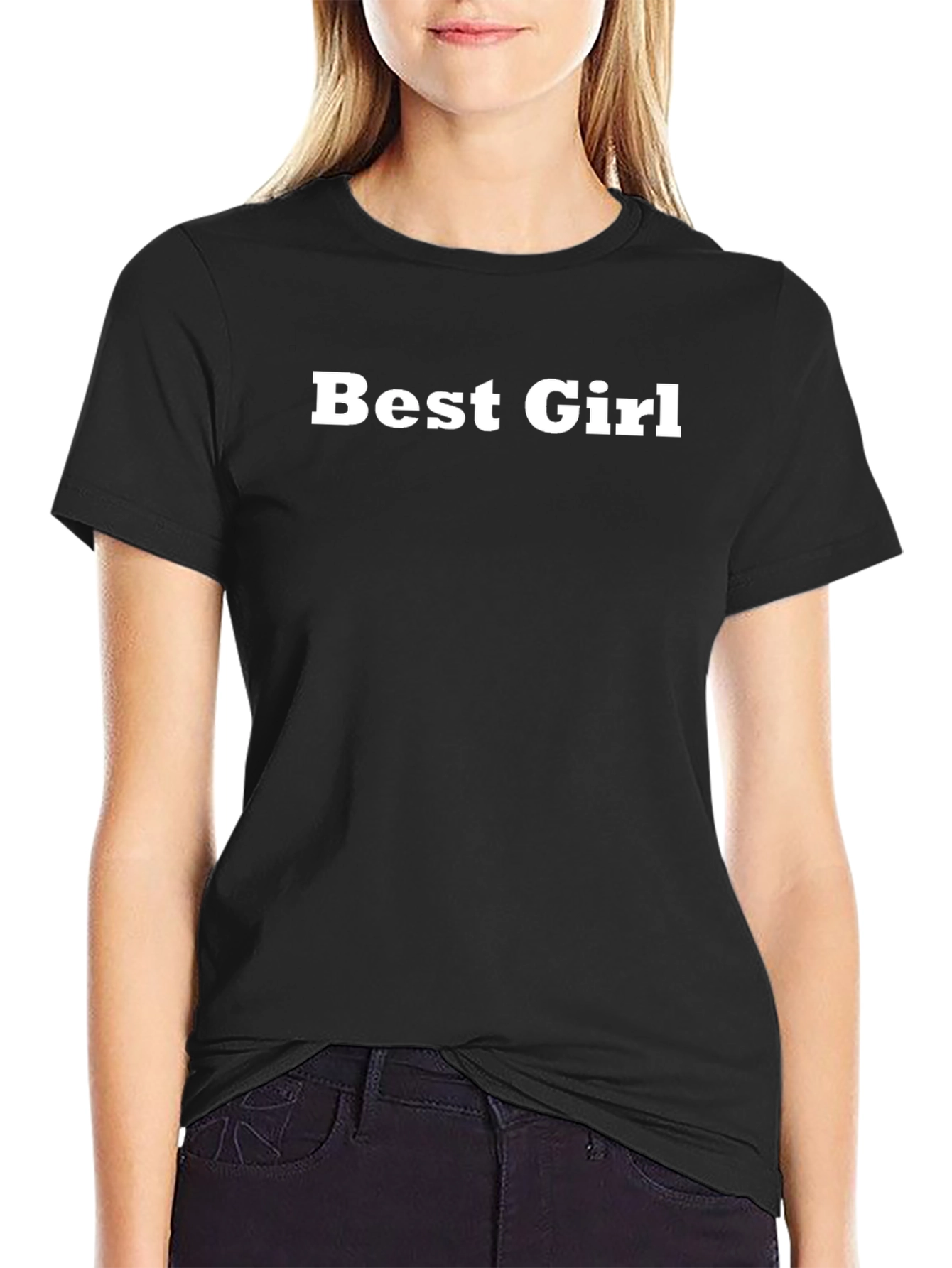 Best Girl Black T-Shirt