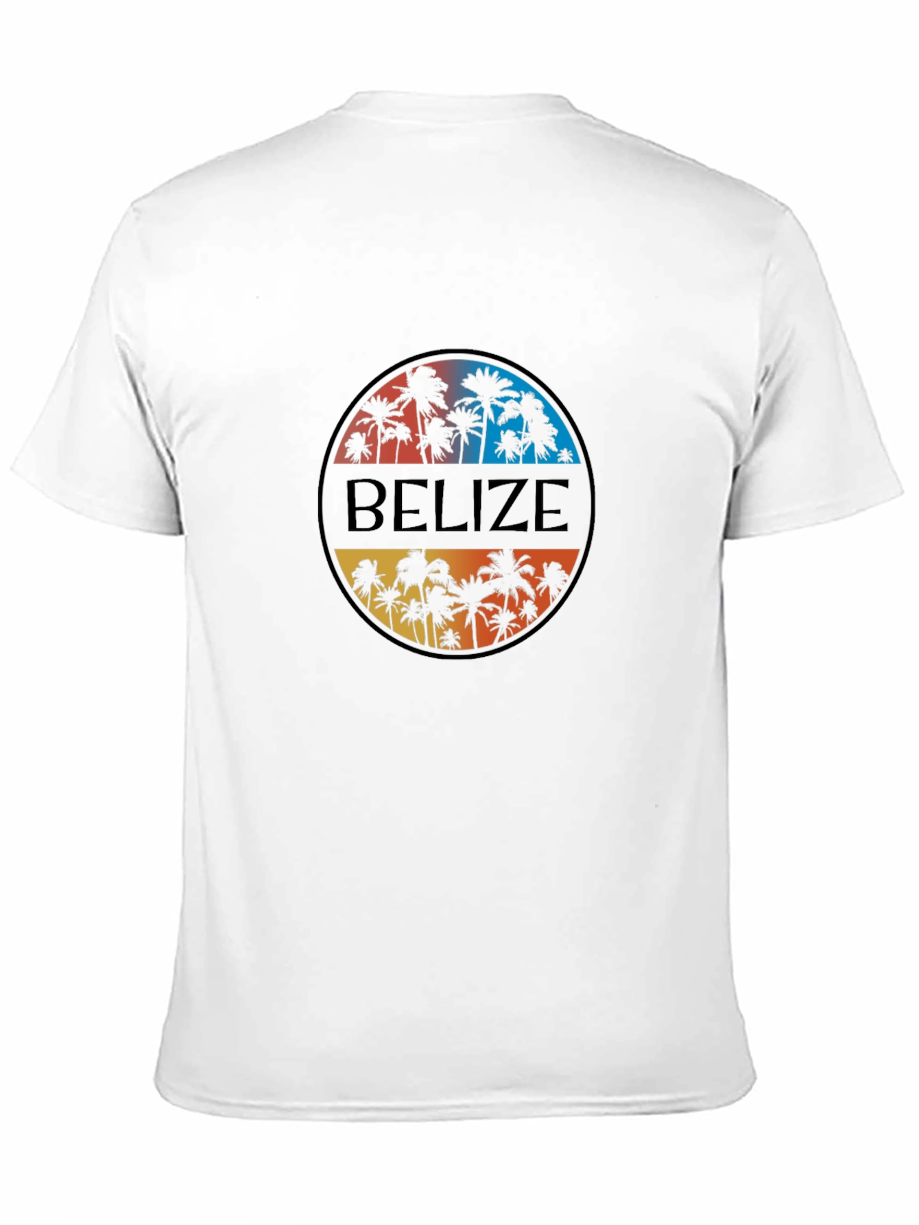 Belize Palms Graphic Tee - Island Vibes