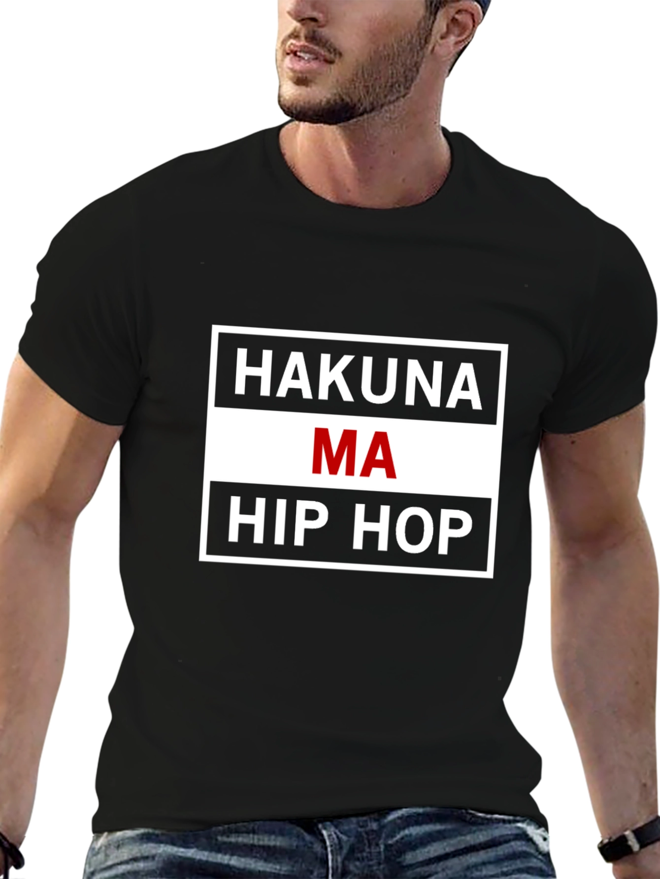 Hakuna Ma Hip Hop Black T-Shirt