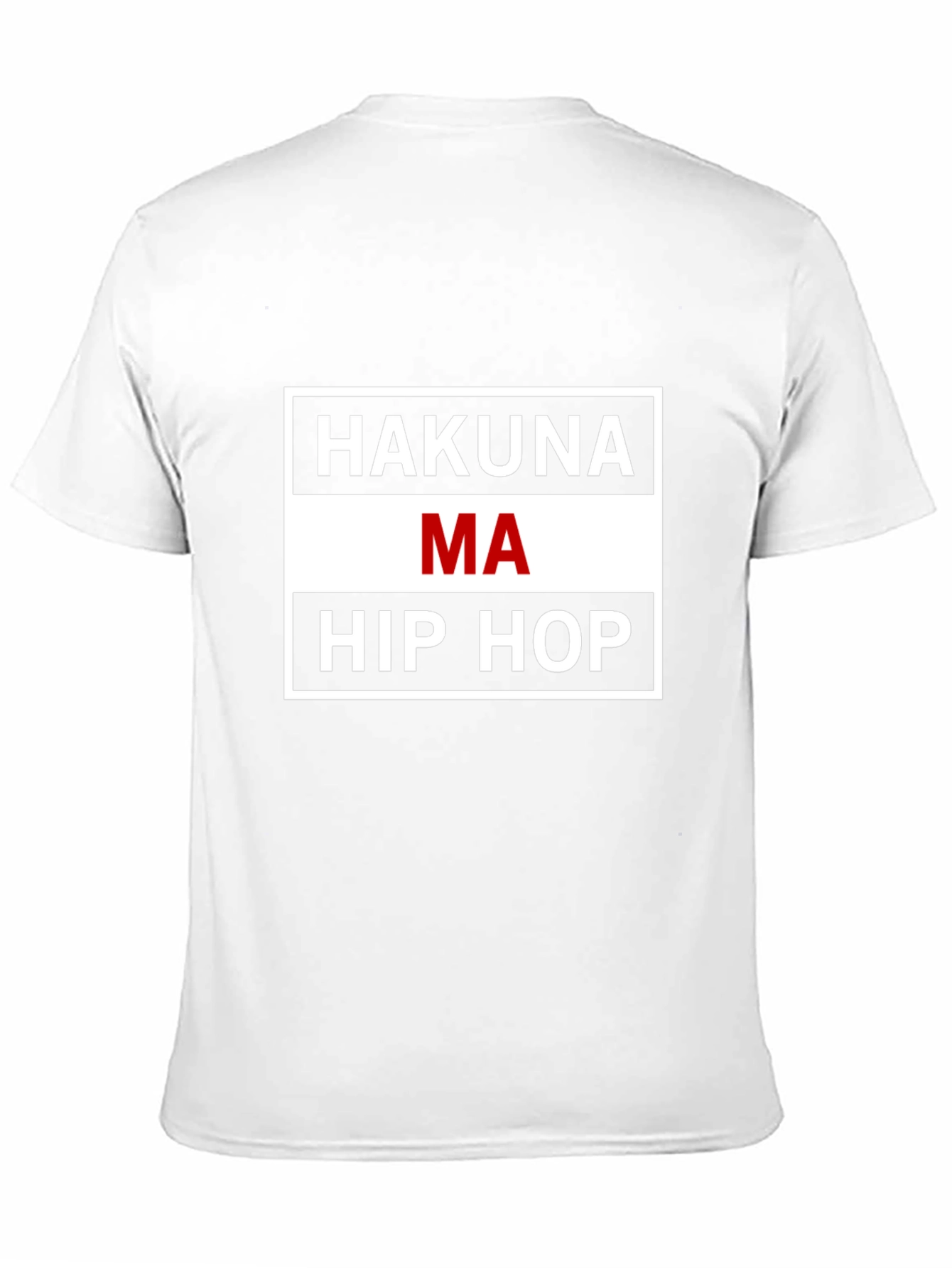 Hakuna Ma Hip Hop Black T-Shirt