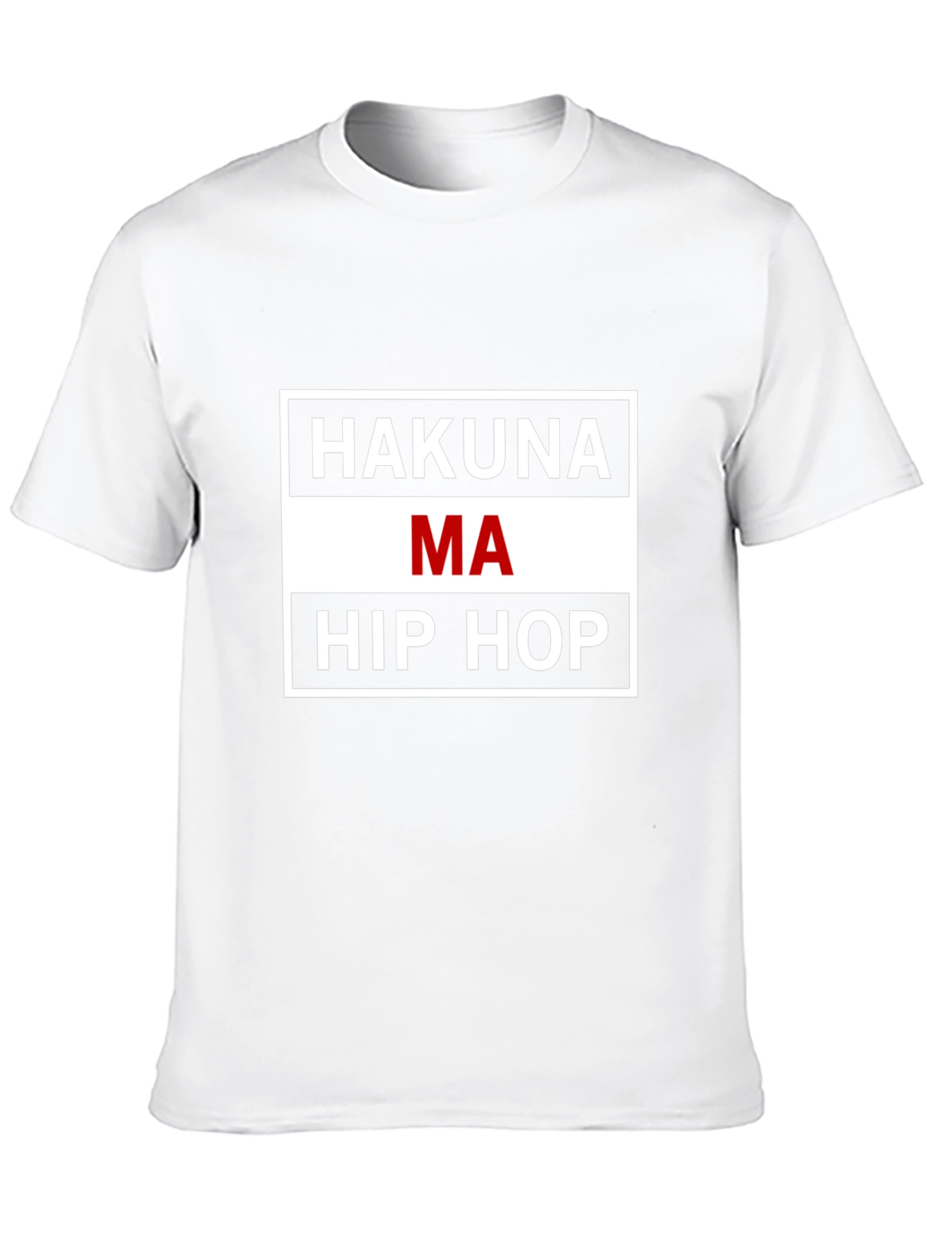 Hakuna Ma Hip Hop Black T-Shirt