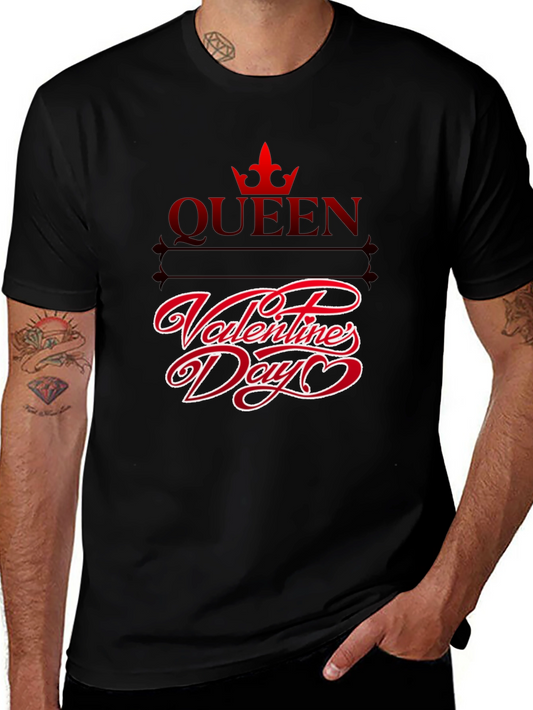 Queen Valentines Day Graphic T-Shirt