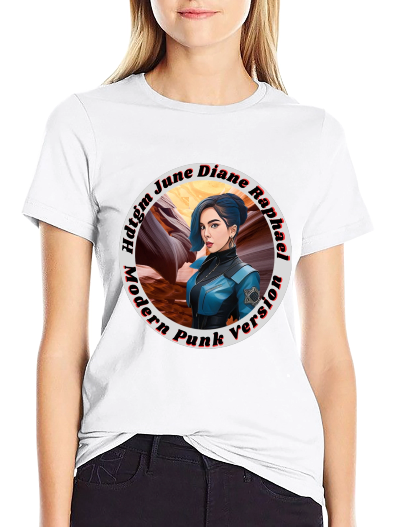 Hdtgm June Diane Raphael Modern Punk Version T-Shirt