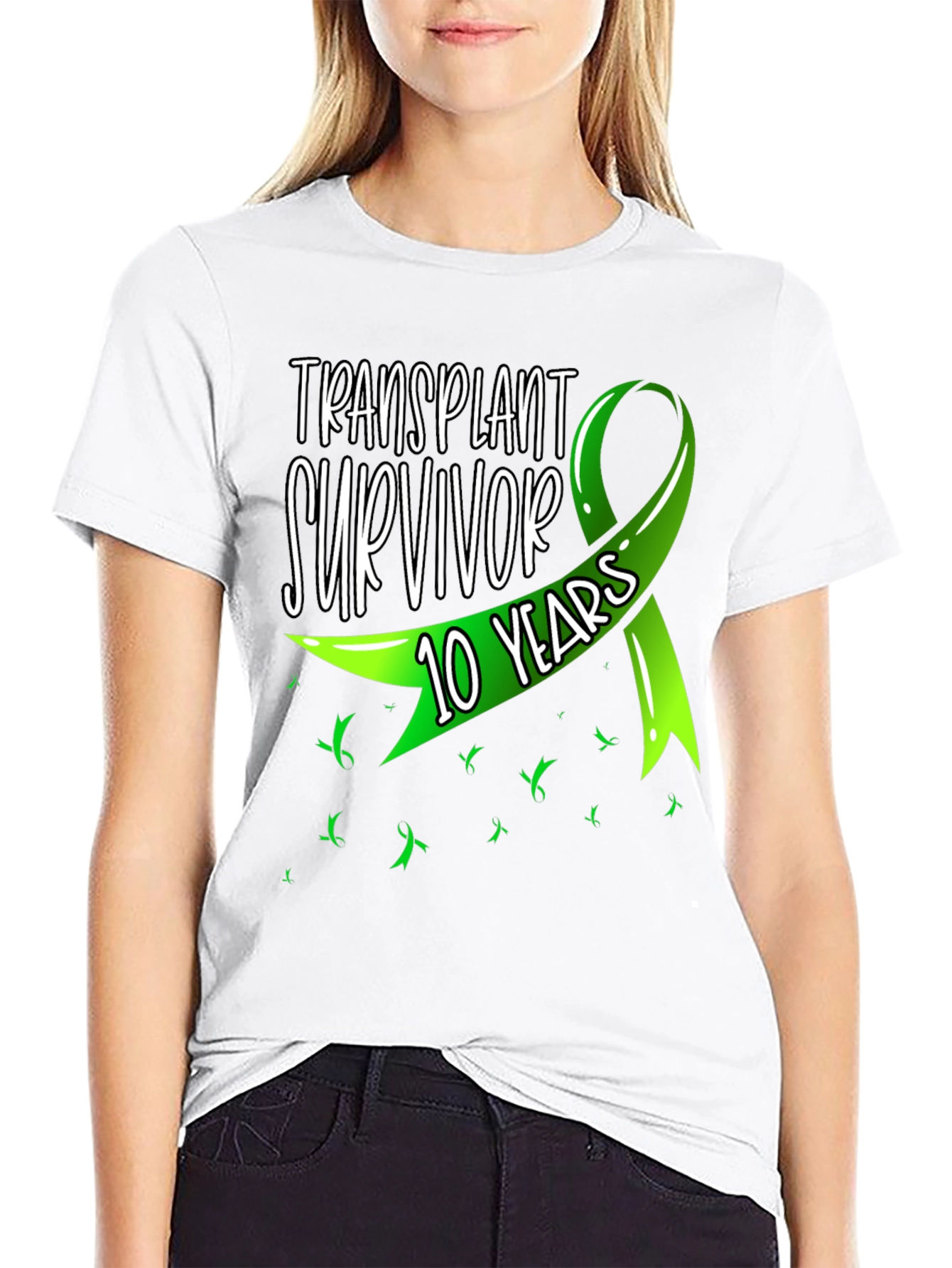 Transplant Survivor 10 Years T-Shirt