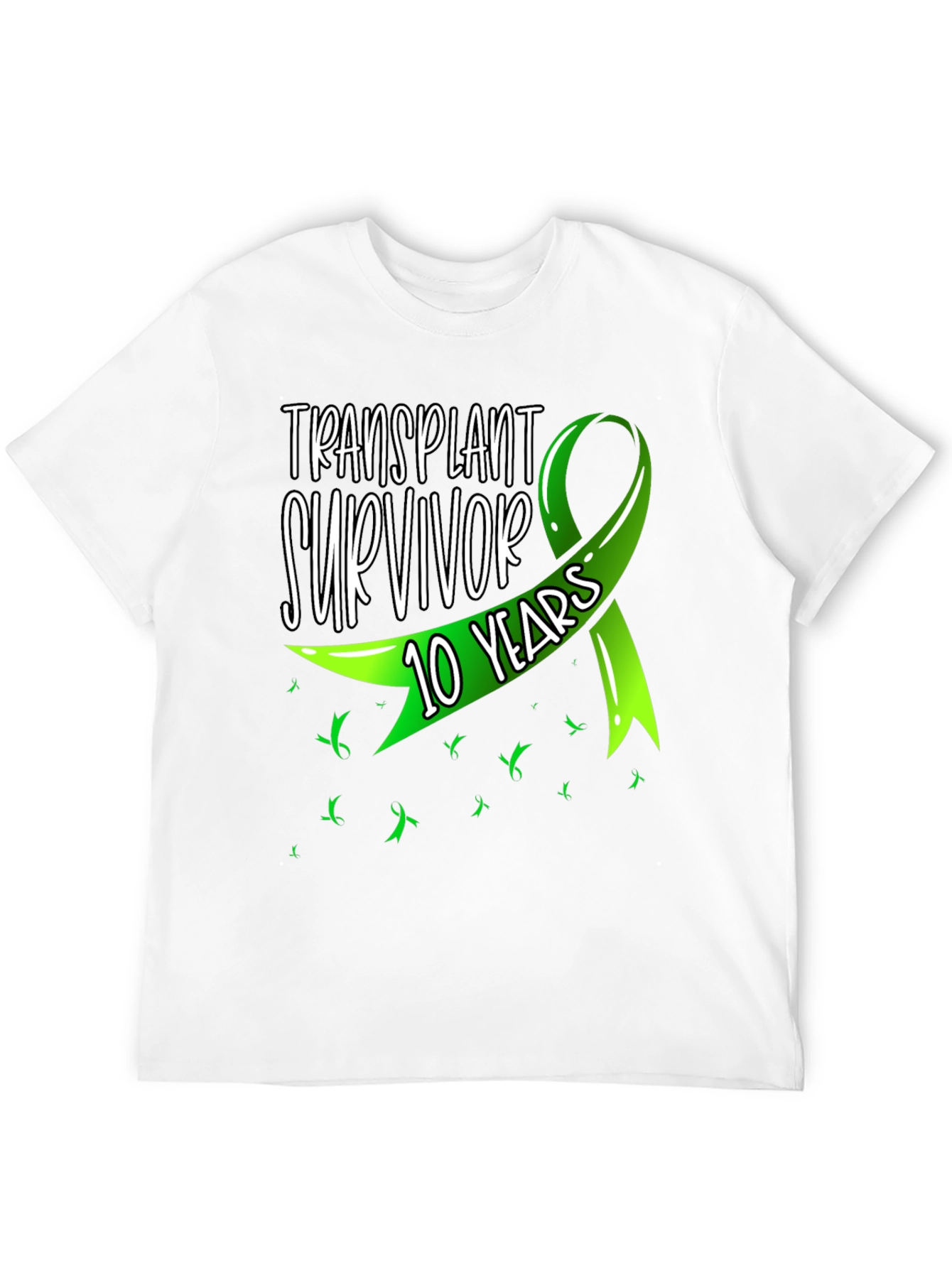 Transplant Survivor 10 Years T-Shirt