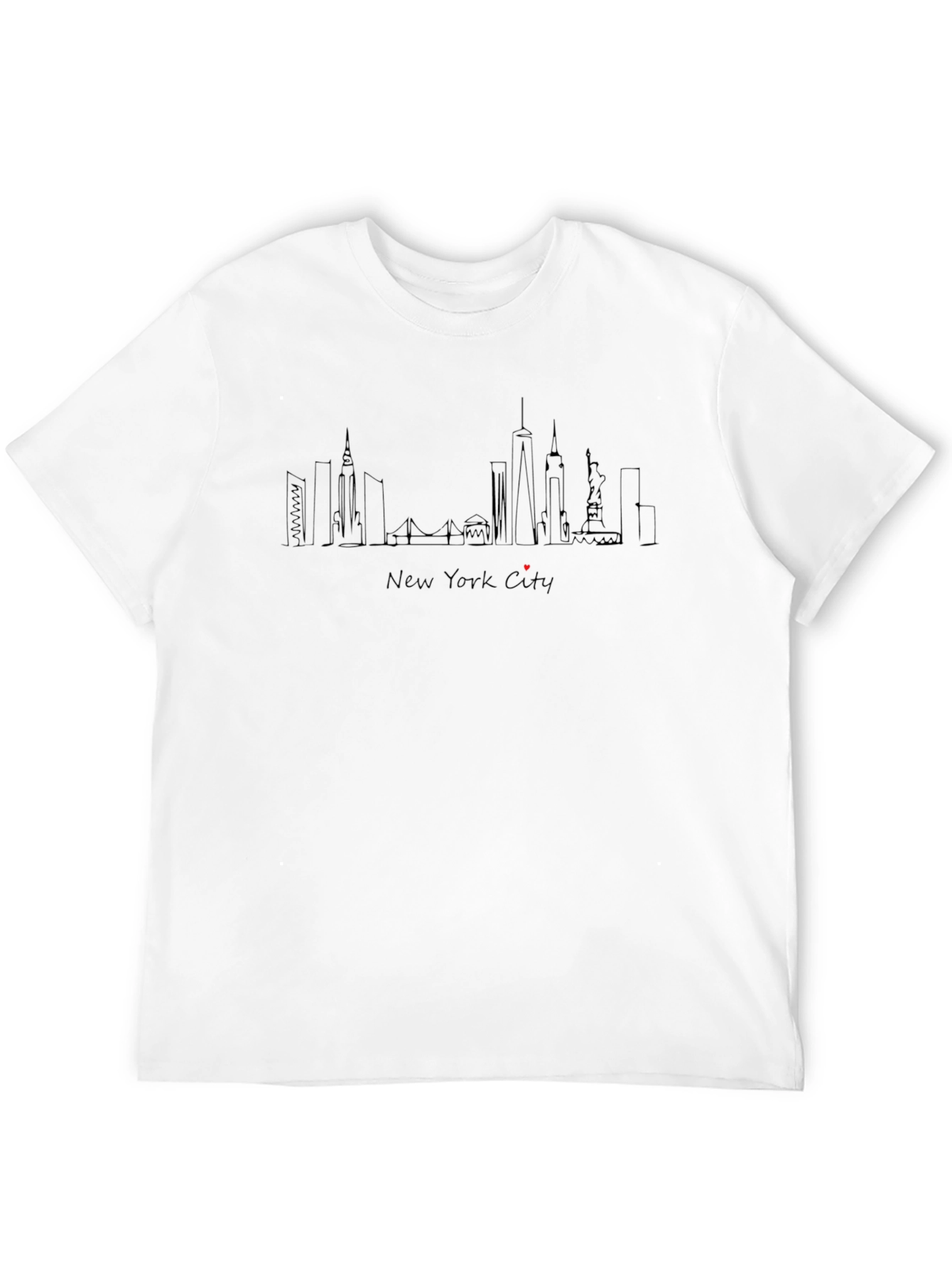 New York City Skyline Graphic T-Shirt