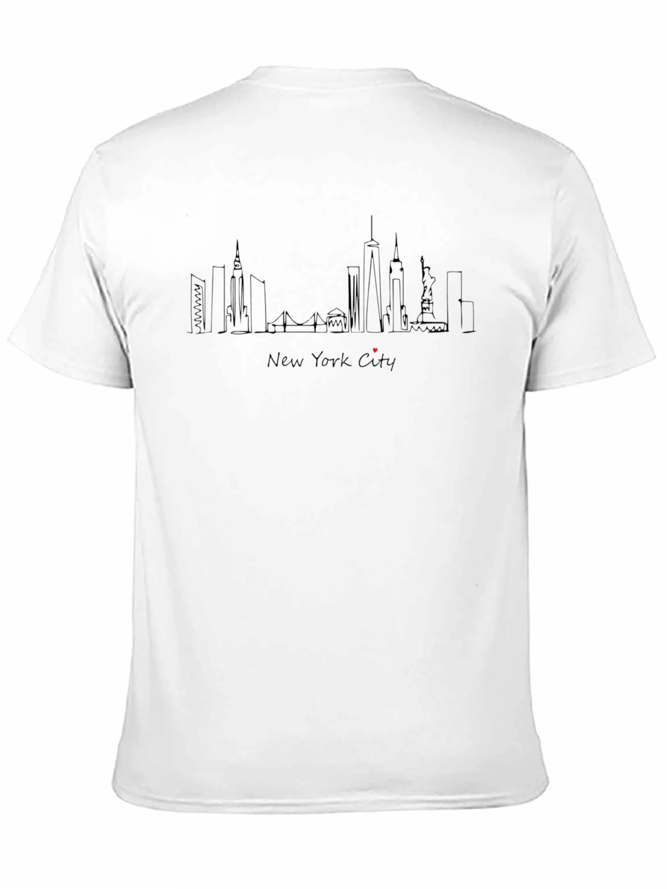 New York City Skyline Graphic T-Shirt
