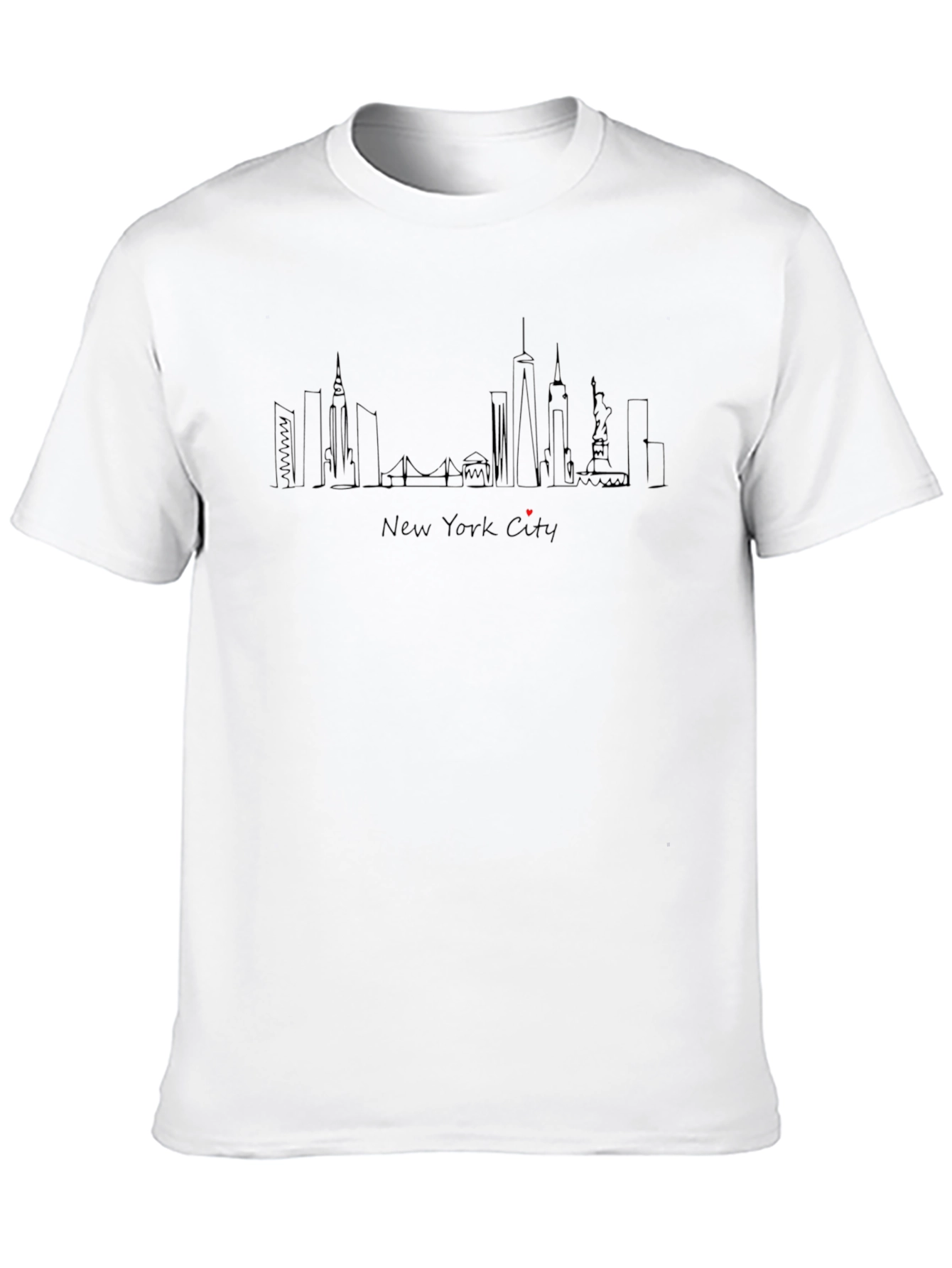 New York City Skyline Graphic T-Shirt