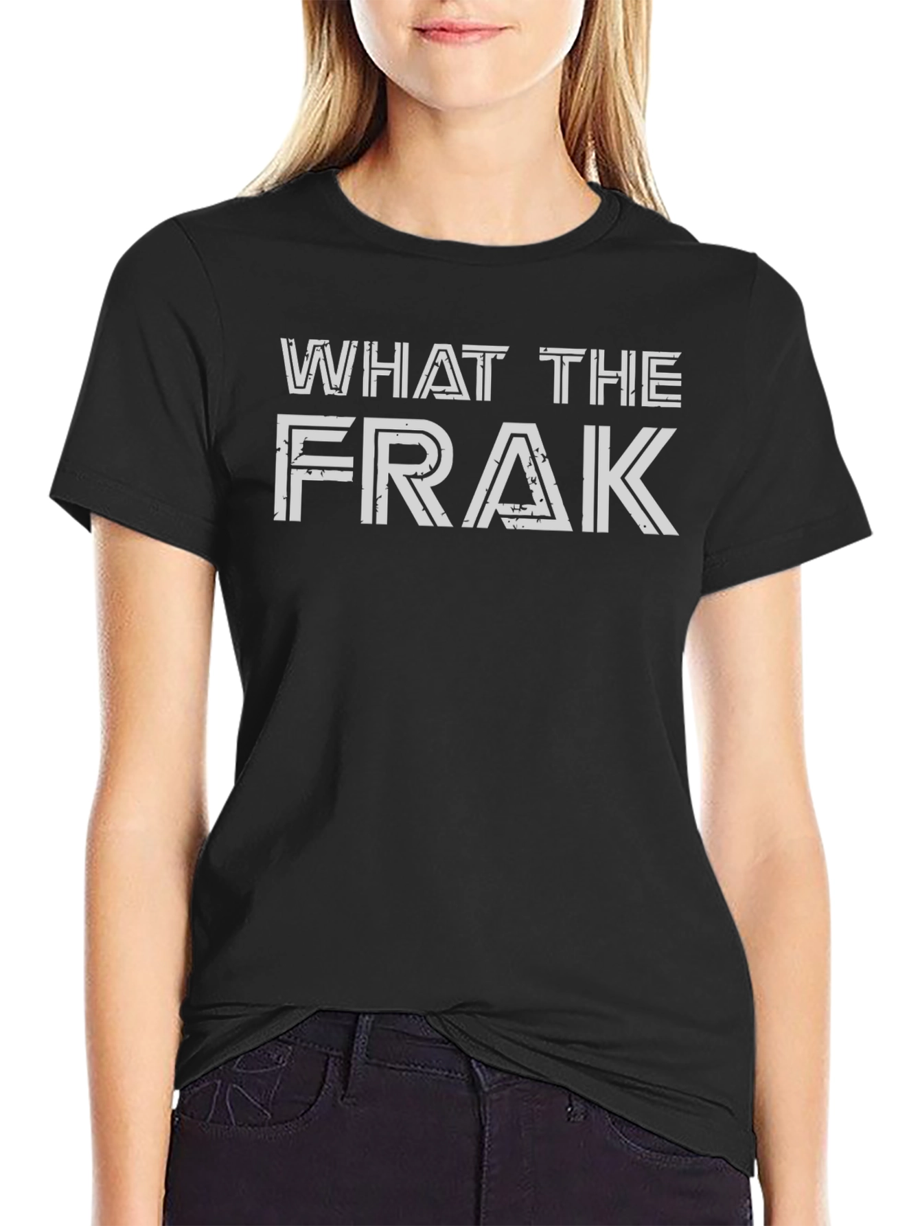 What The FRAK Graphic Tee - Black