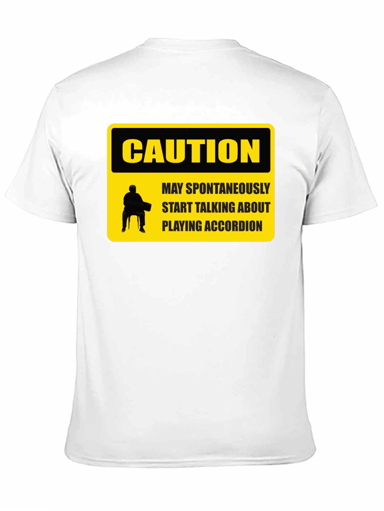Caution Accordion T-Shirt