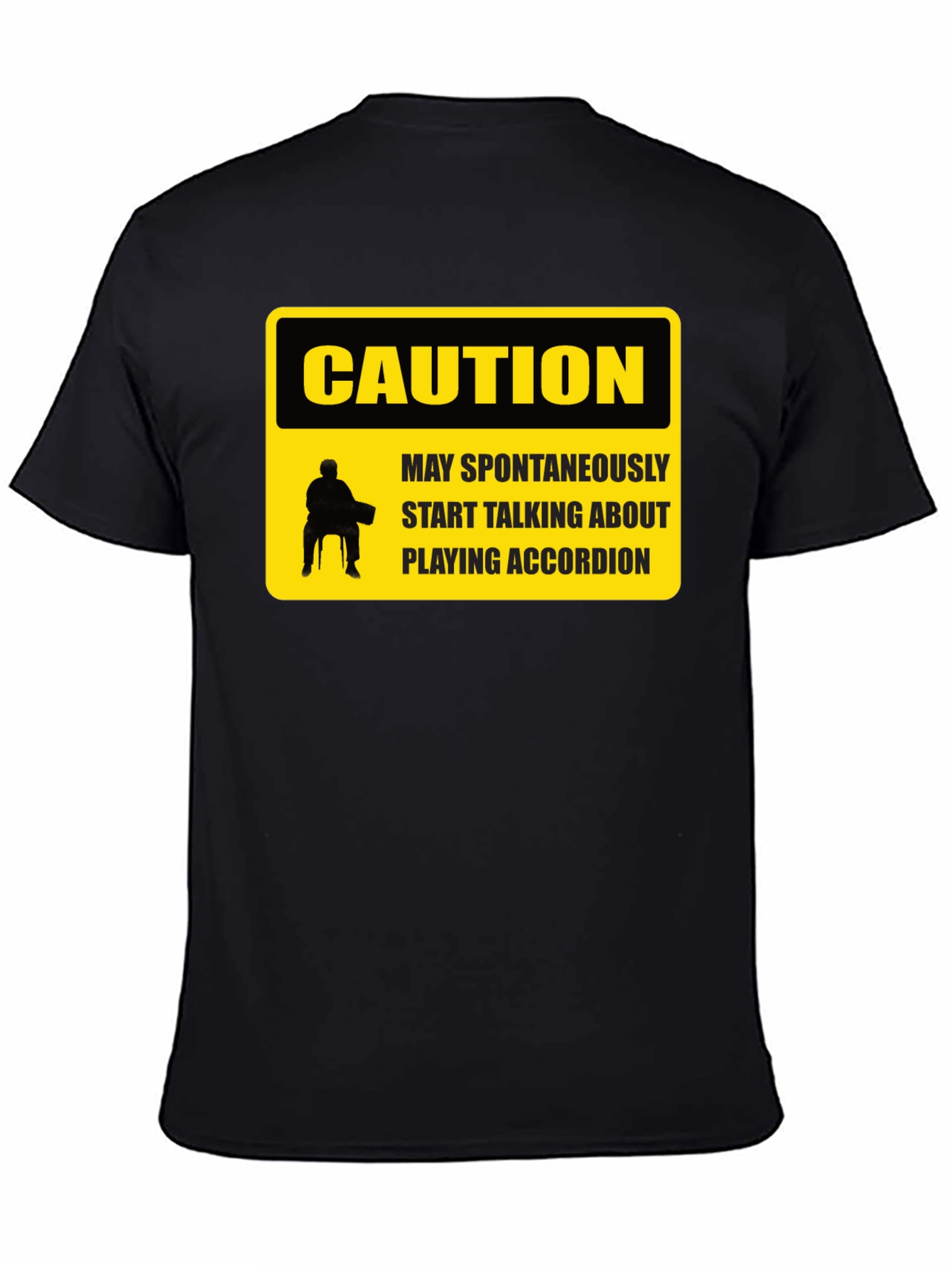 Caution Accordion T-Shirt