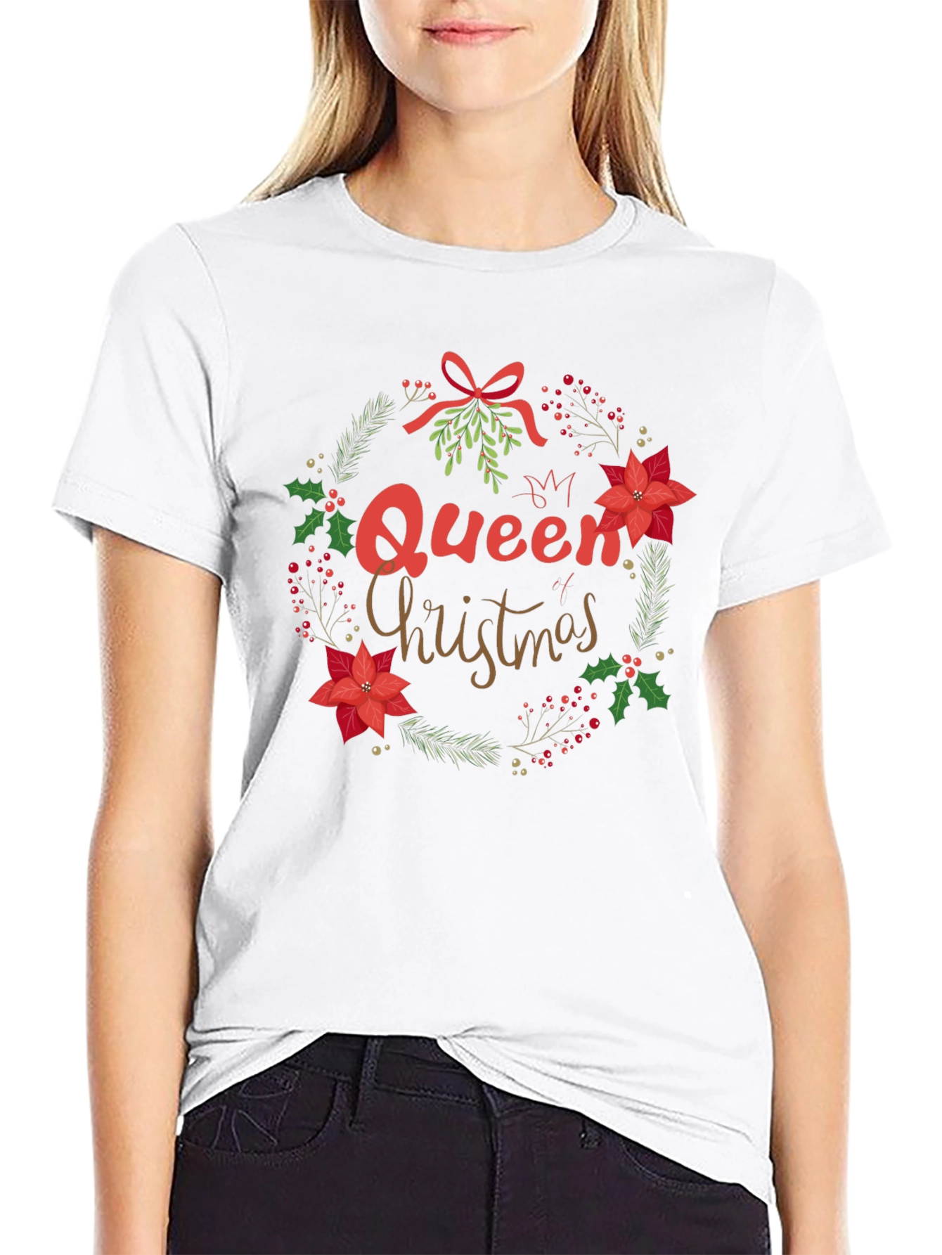 Queen Christmas T-Shirt - Holiday Celebration