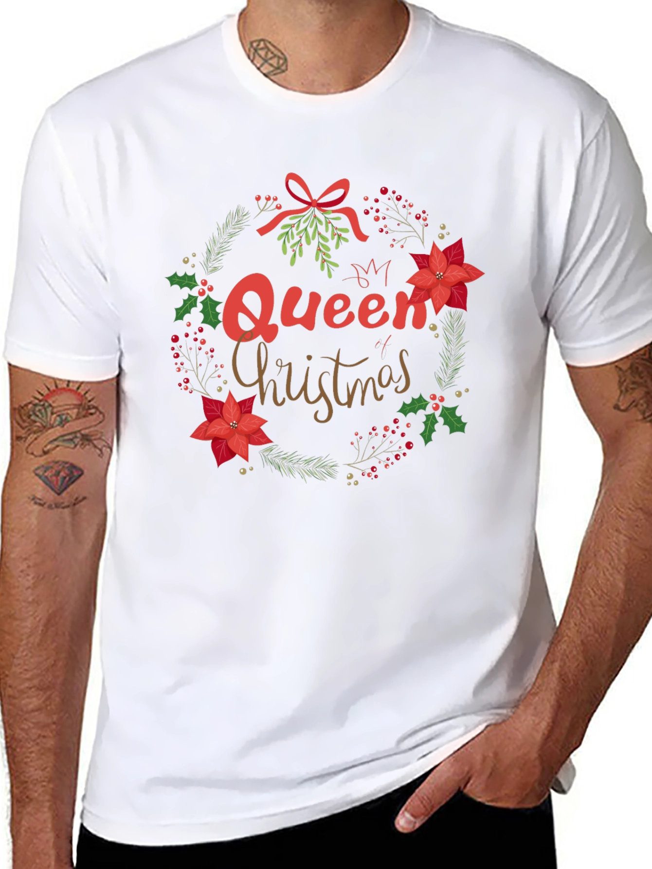 Queen Christmas T-Shirt - Holiday Celebration