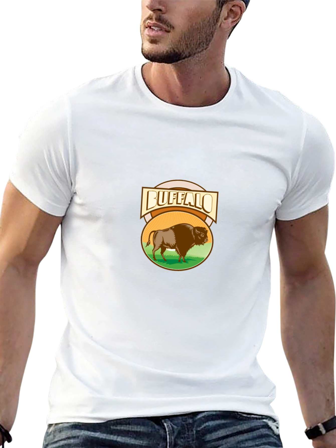Buffalo Graphic T-Shirt - Classic Style