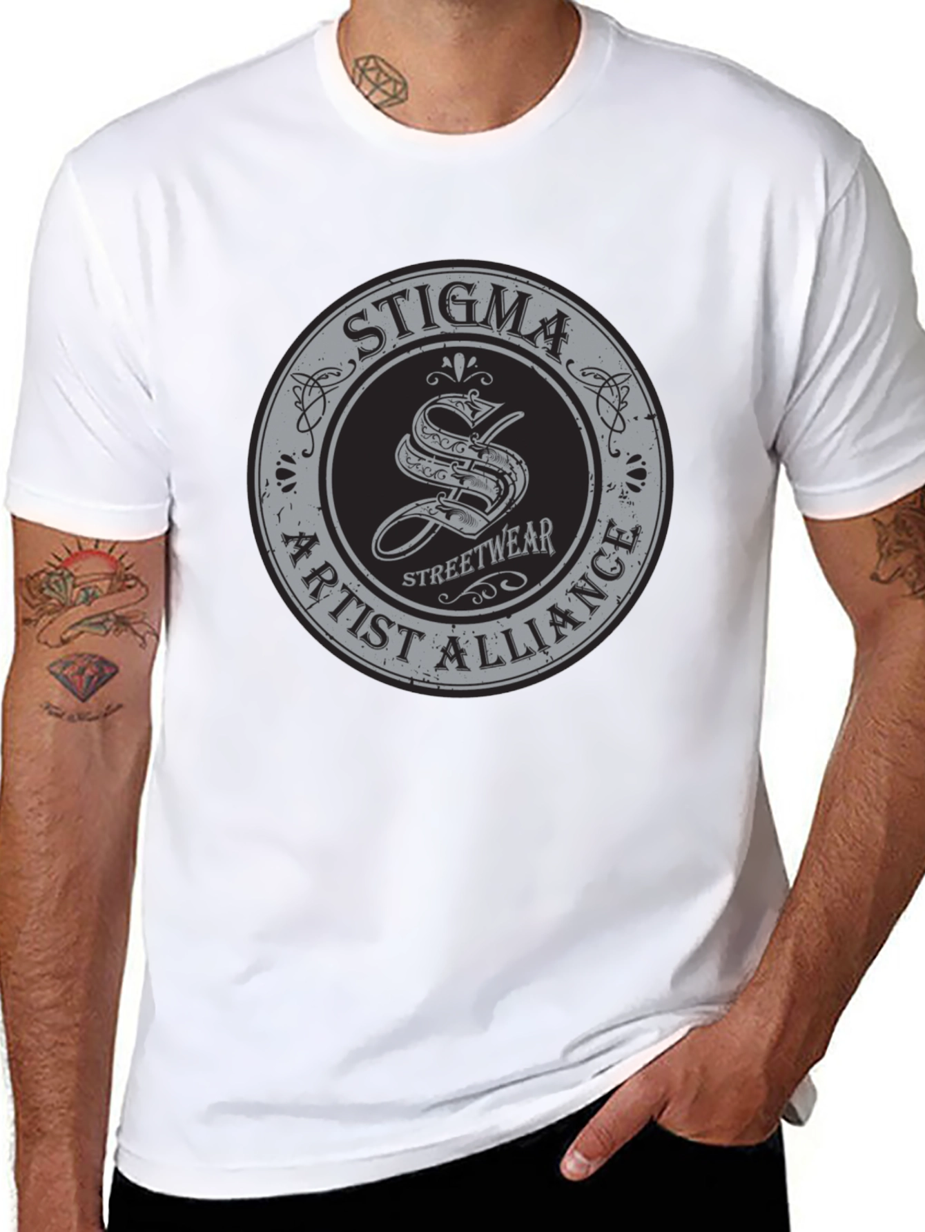 Stigma Artist Alliance Black T-Shirt